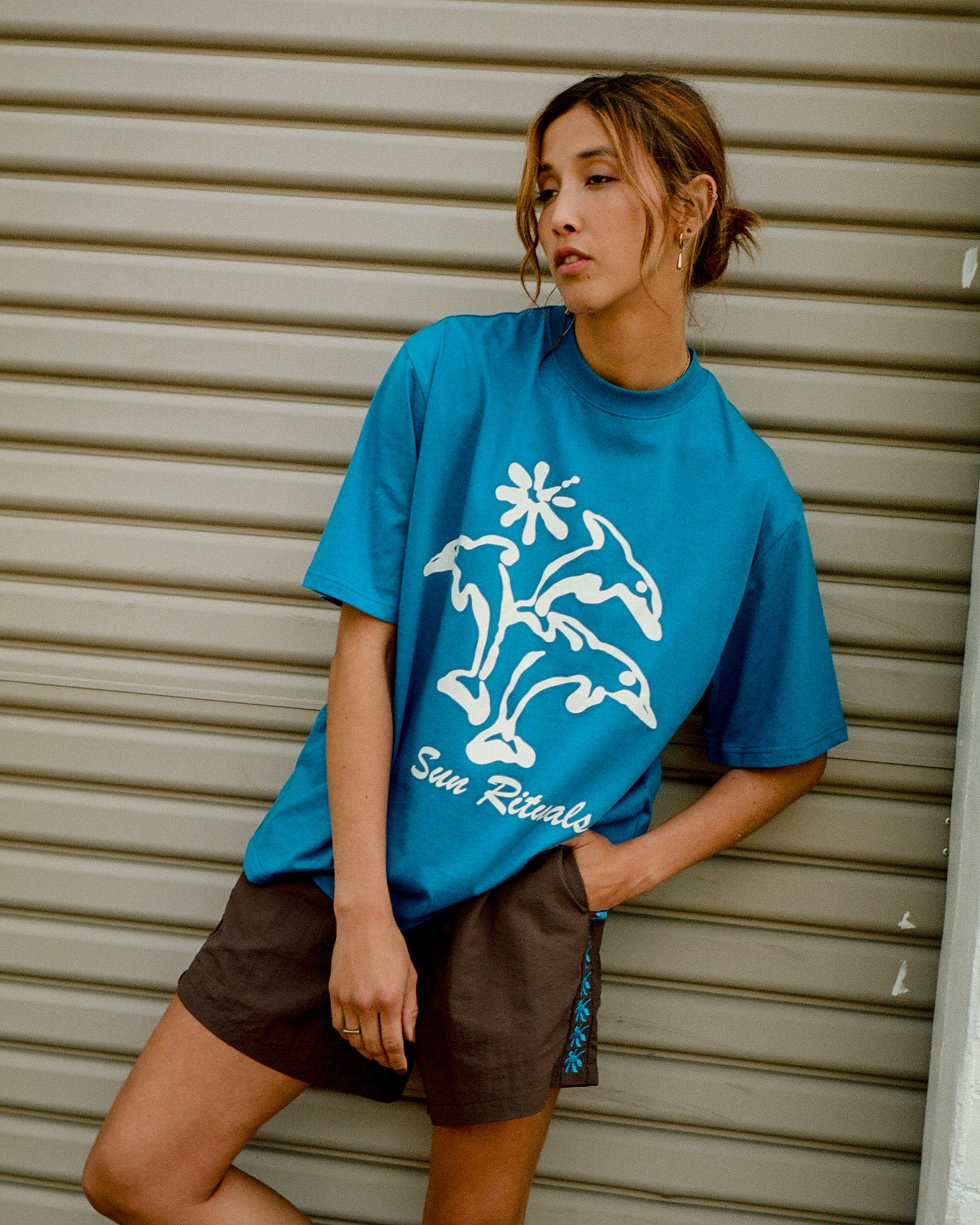 Dolphin Dream Tee // Sea