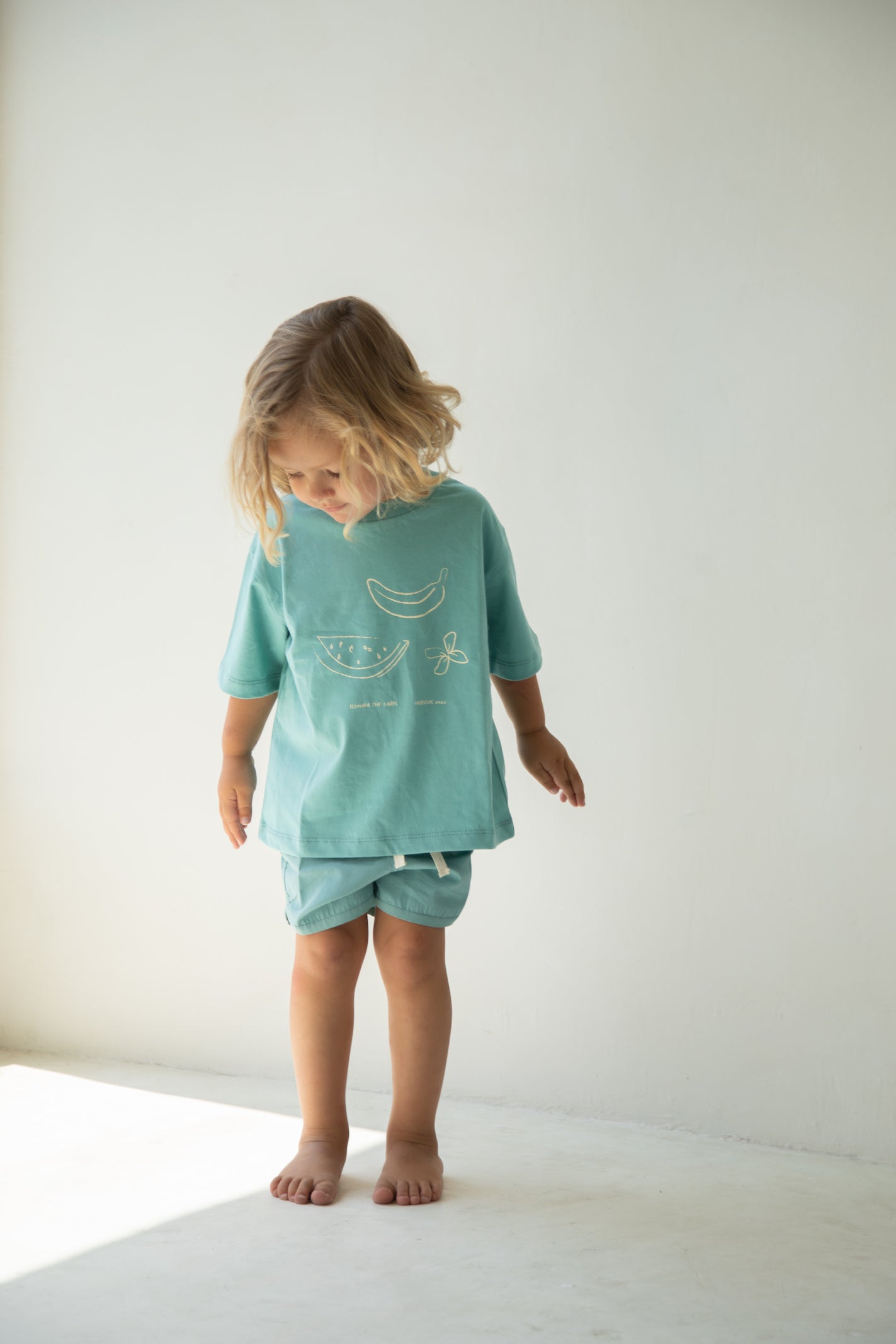 Hibiscus Tee // Ocean