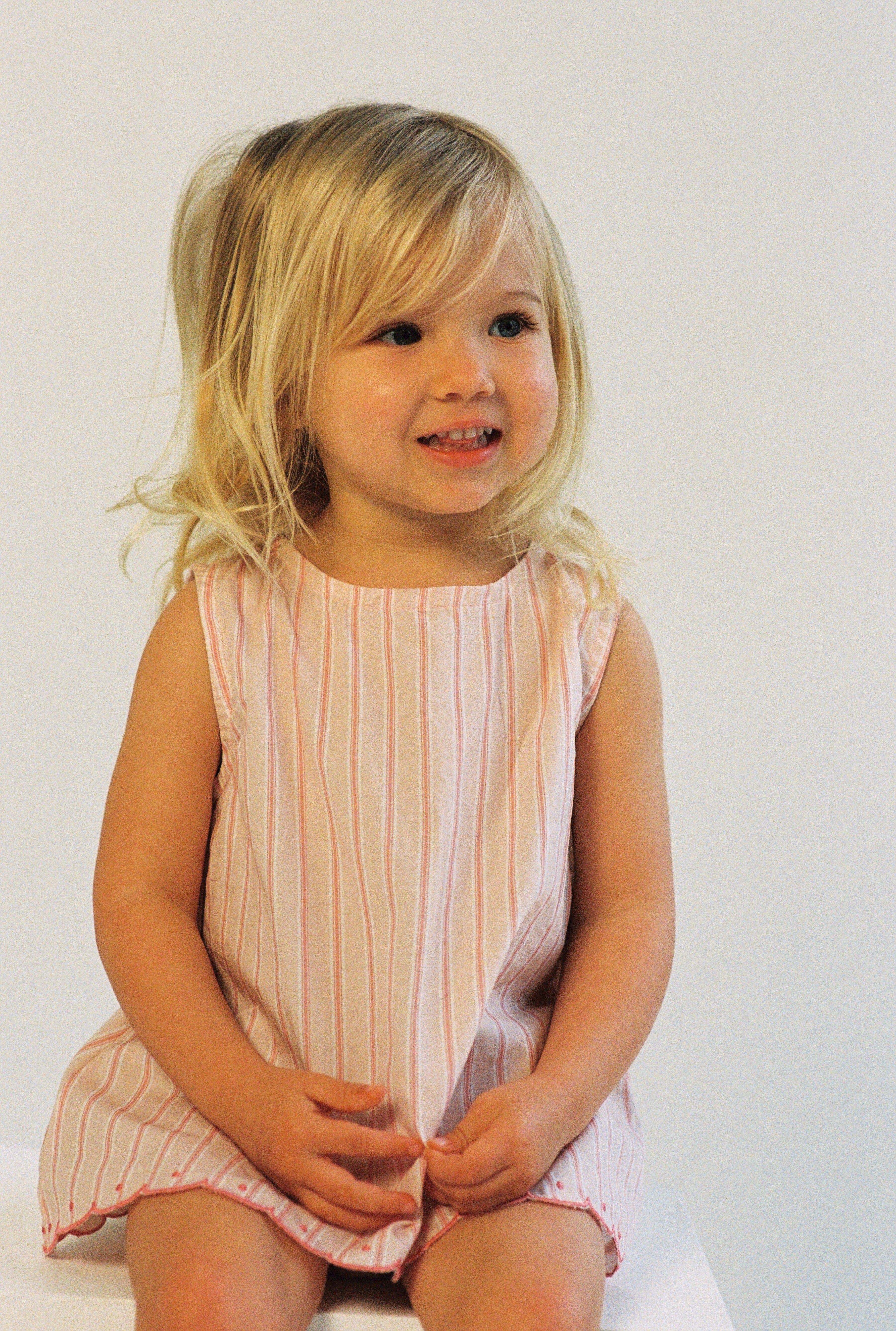 Nora Blouse // Pink Stripe