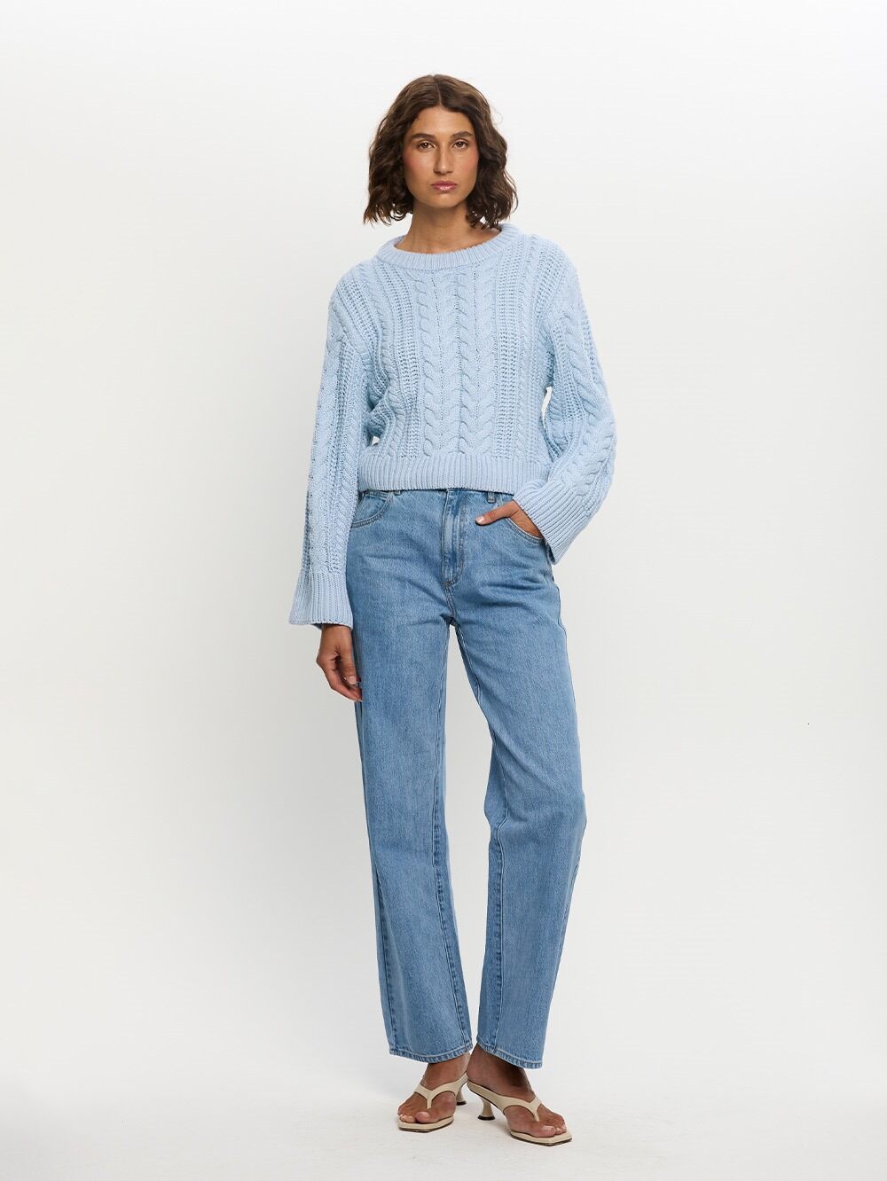 Brielle Knit // Blue