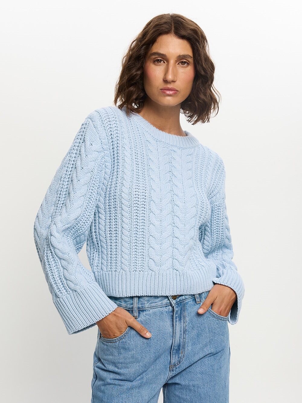 Brielle Knit // Blue