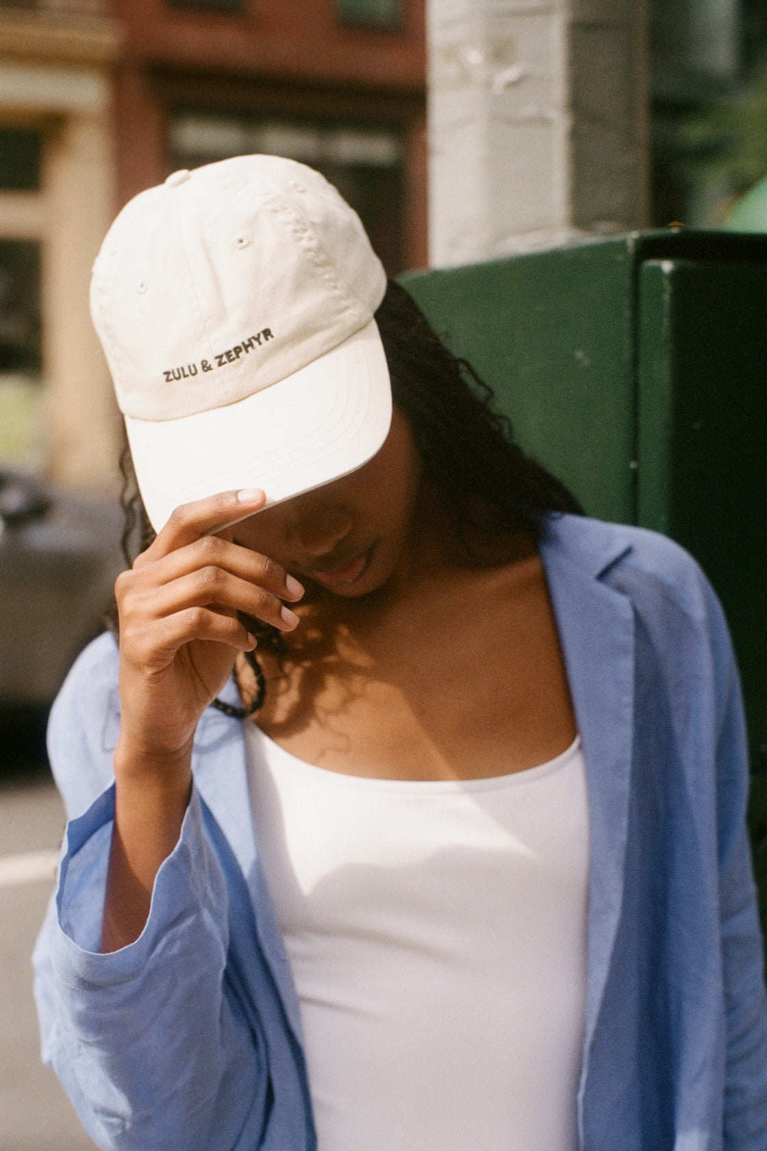 Zulu & Zephyr Canvas Cap // Coconut