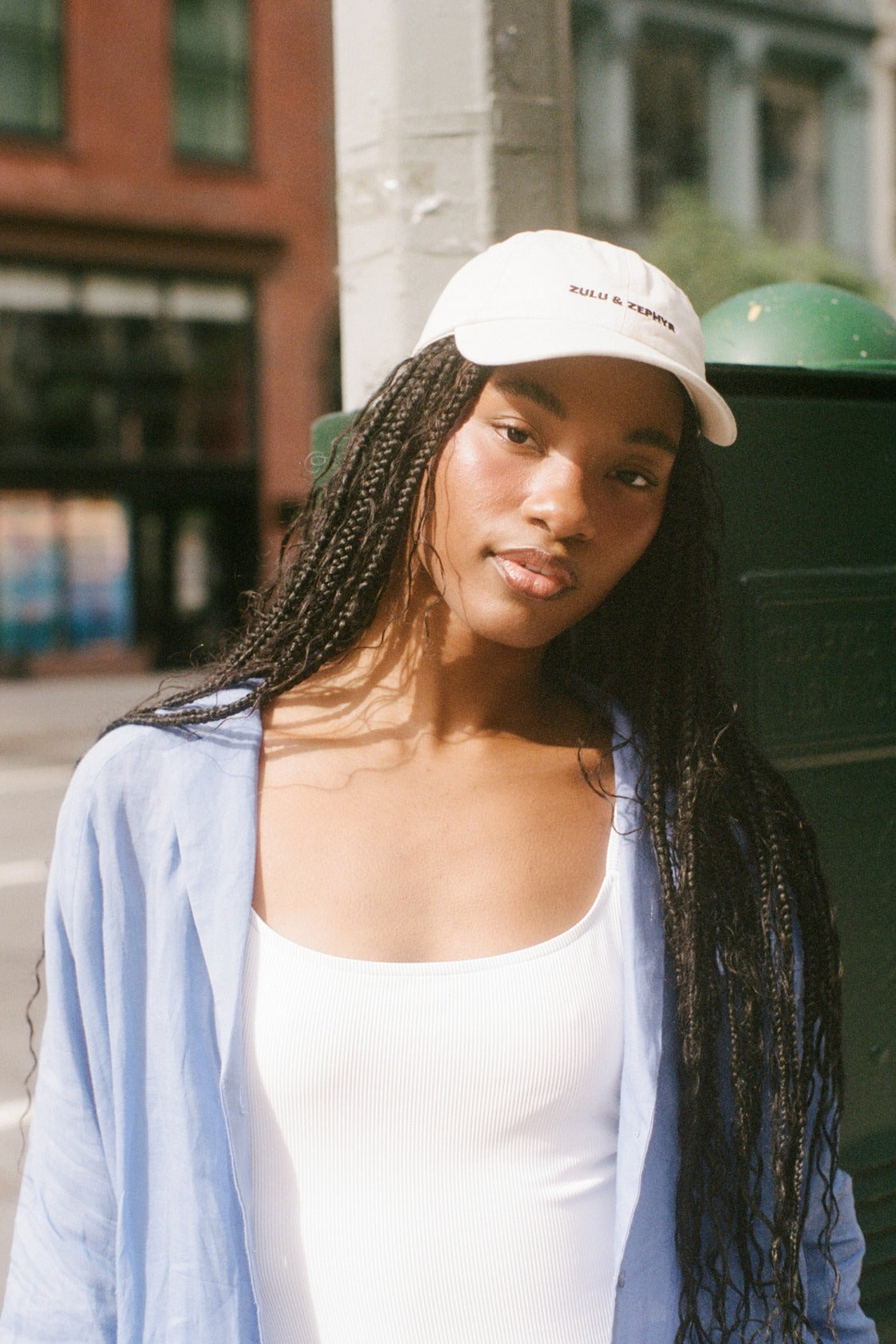Zulu & Zephyr Canvas Cap // Coconut