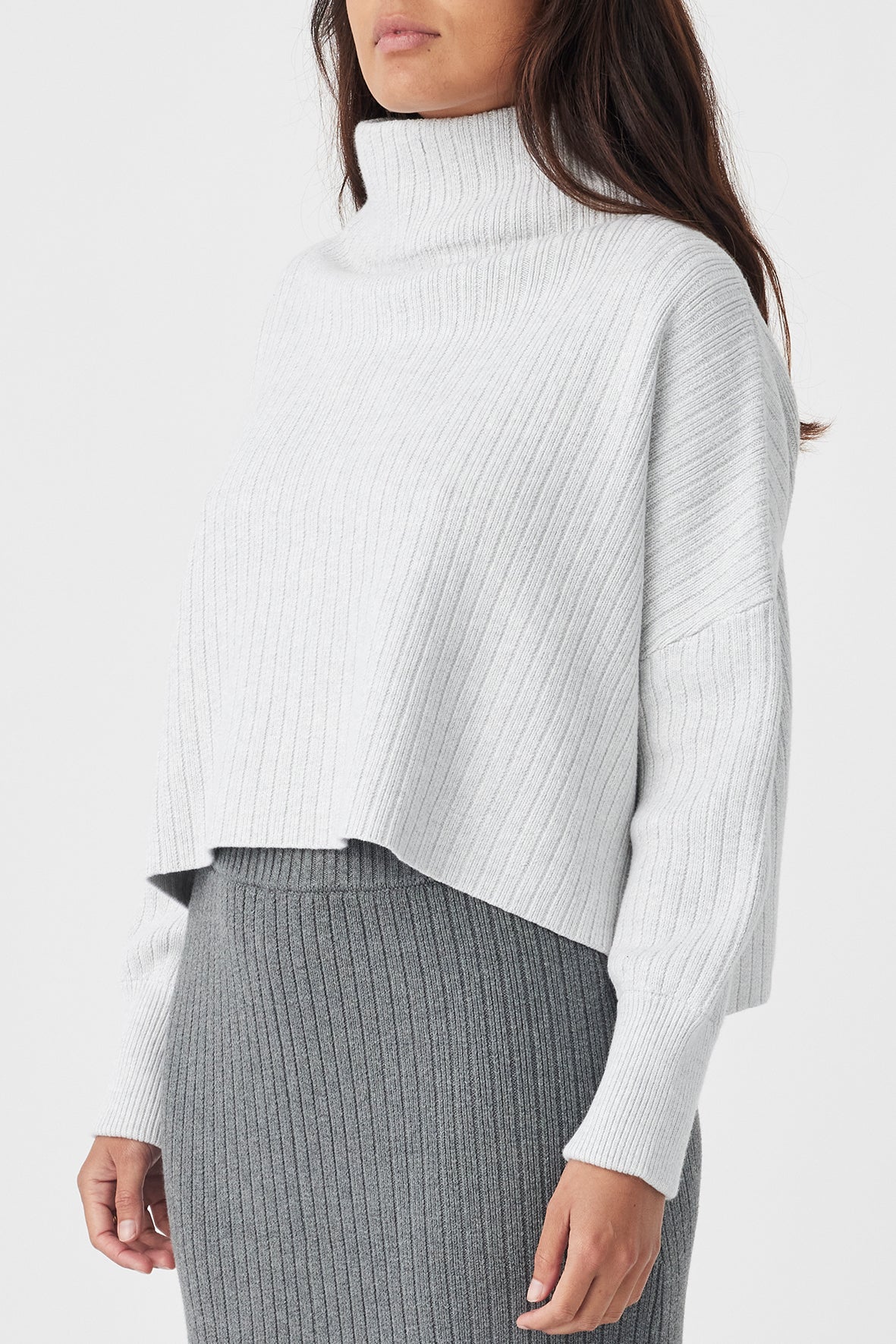 Maya Sweater // Grey Marle