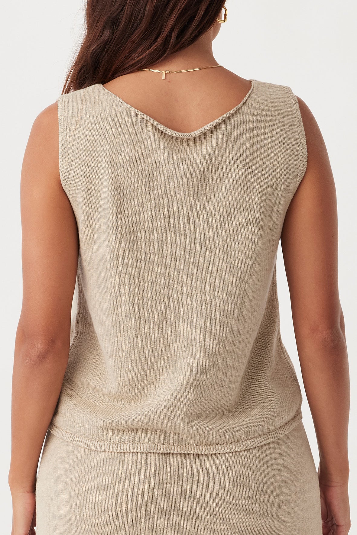 Poppy Vest // Taupe