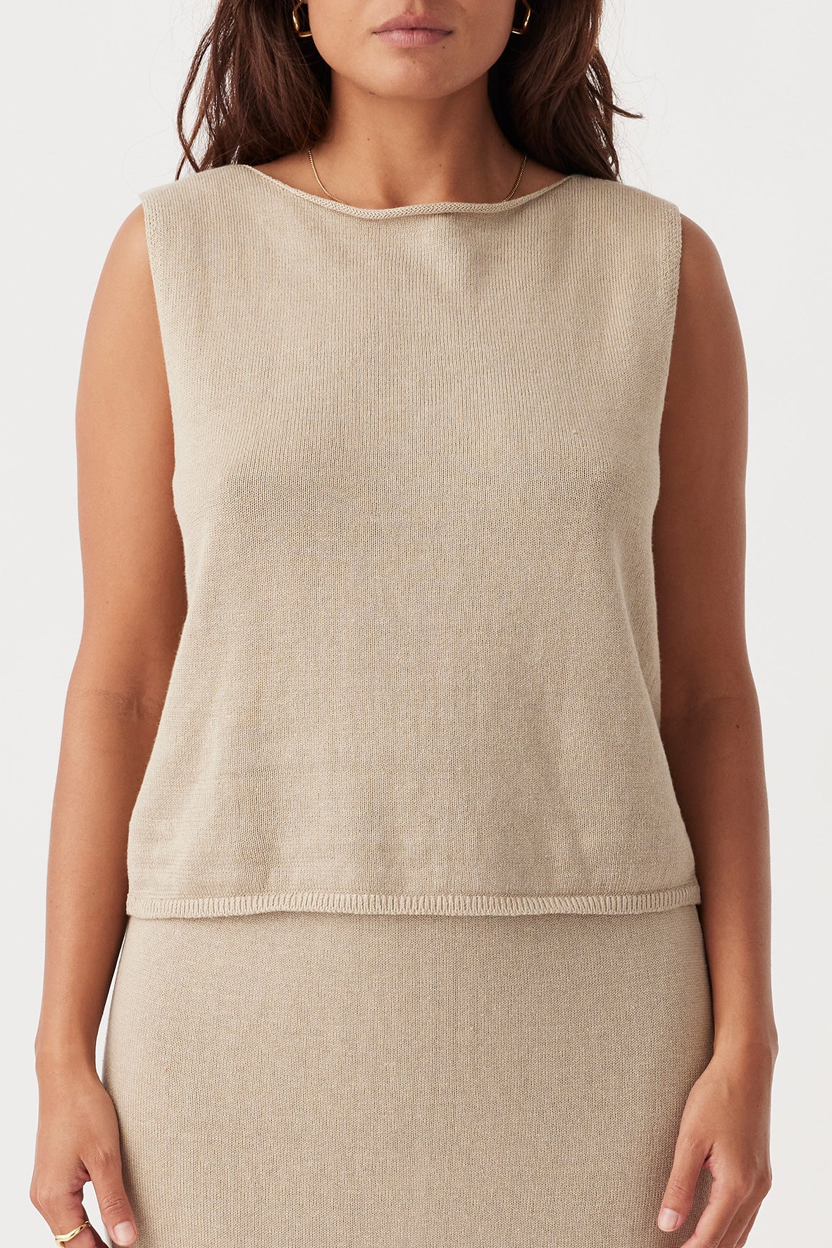 Poppy Vest // Taupe