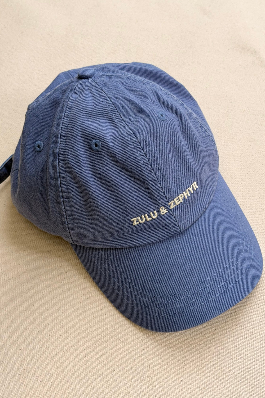 Canvas Cap // Denim Blue