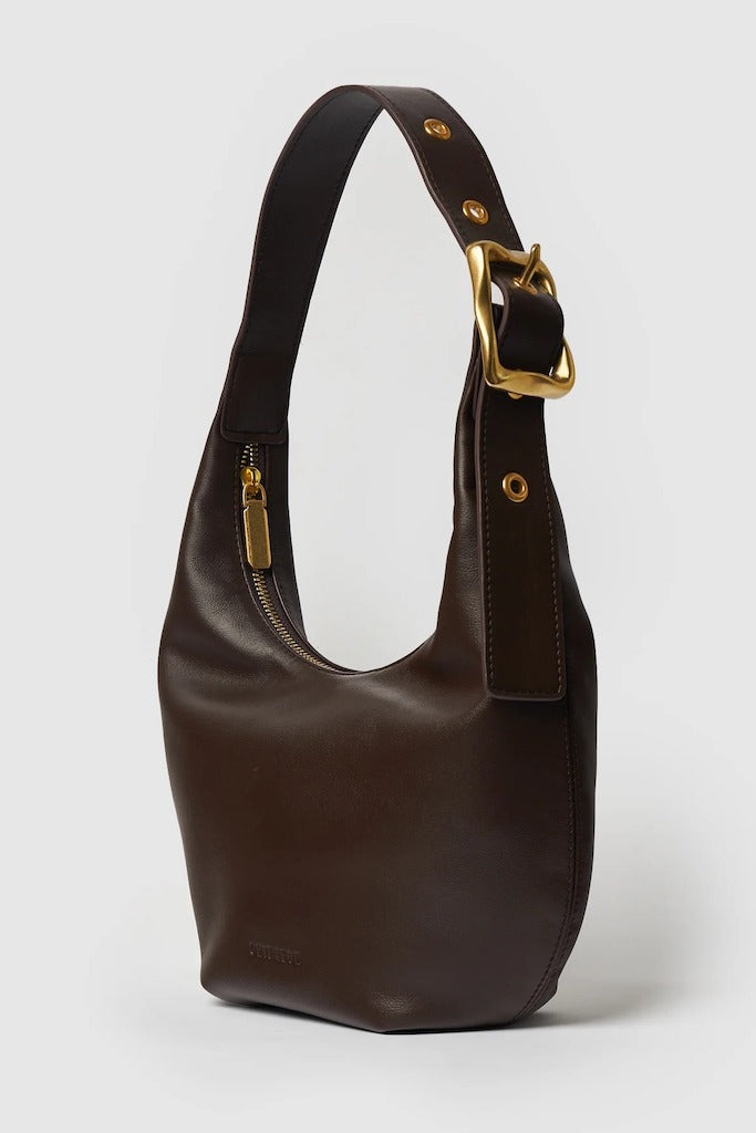 Everyday Croissant Bag // Chocolate