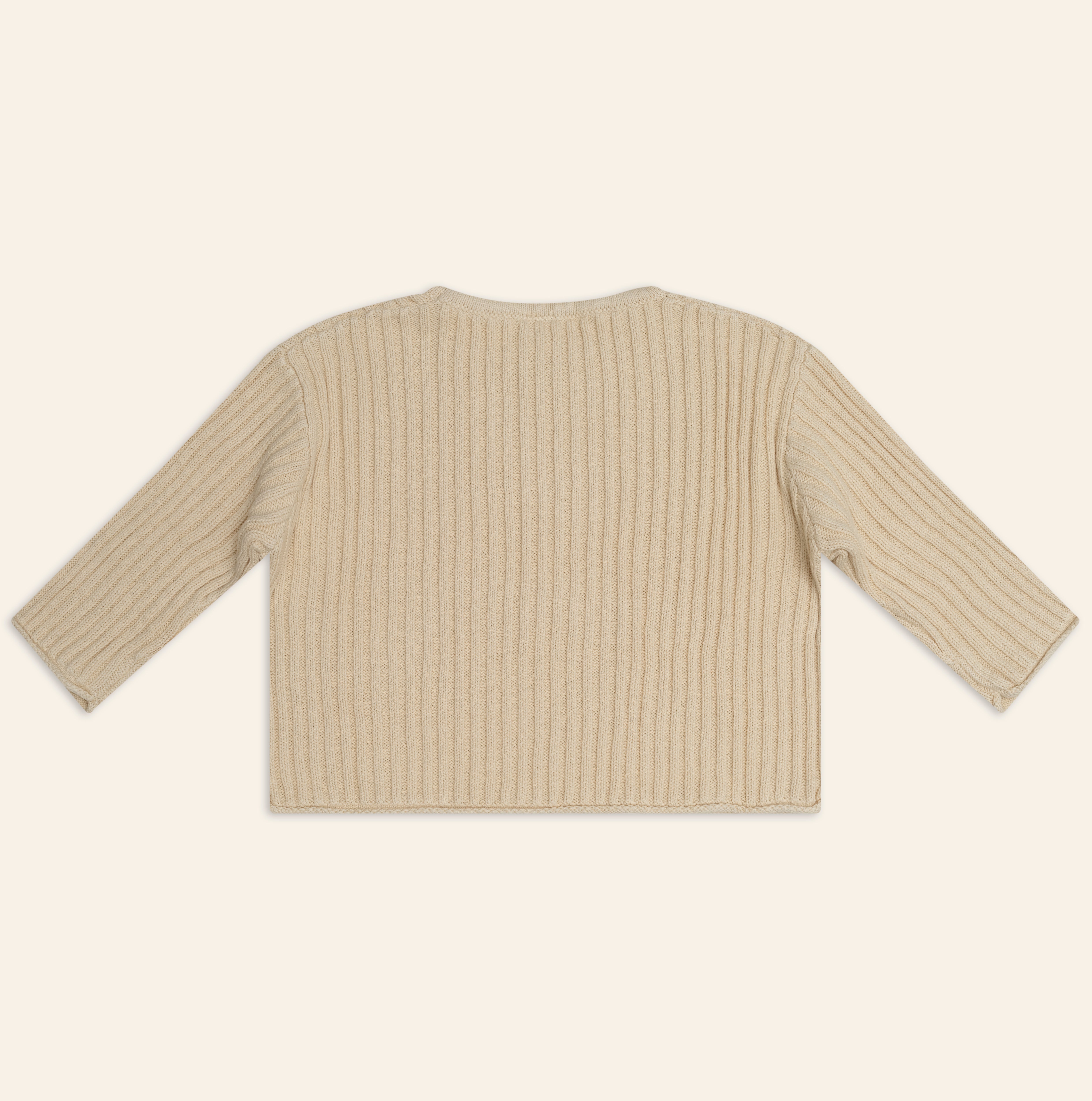 Essential Knit Jumper // Biscuit