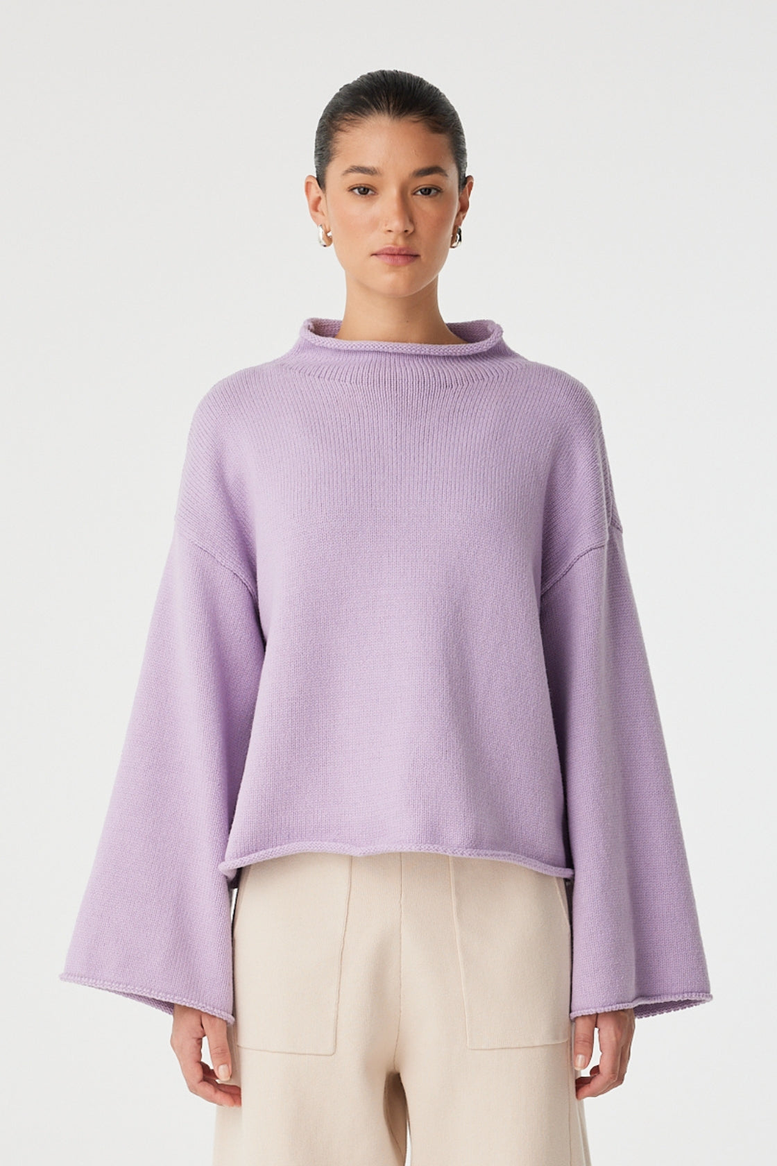 Maeve Sweater // Lilac