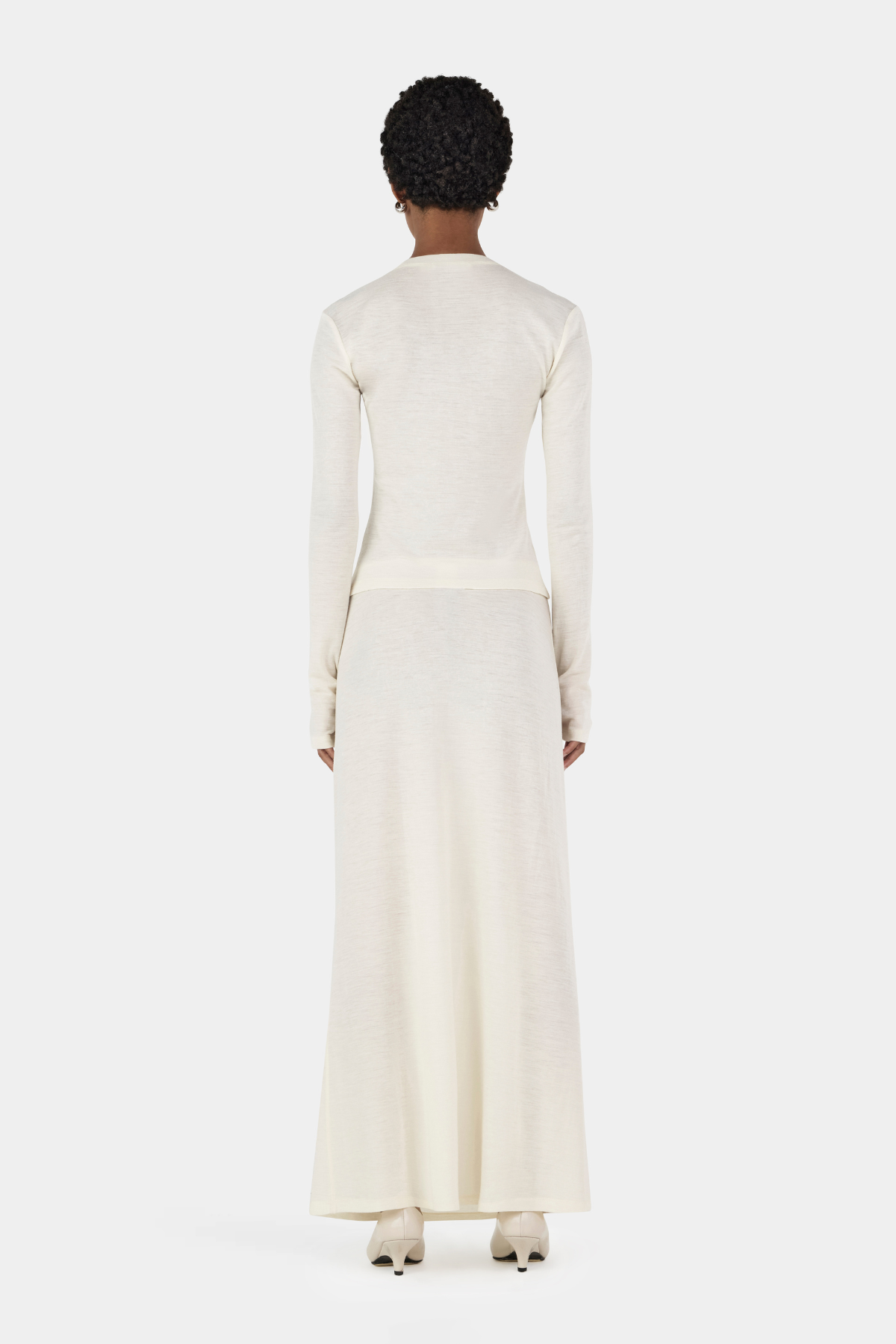 Lupe Wool Top // Ivory