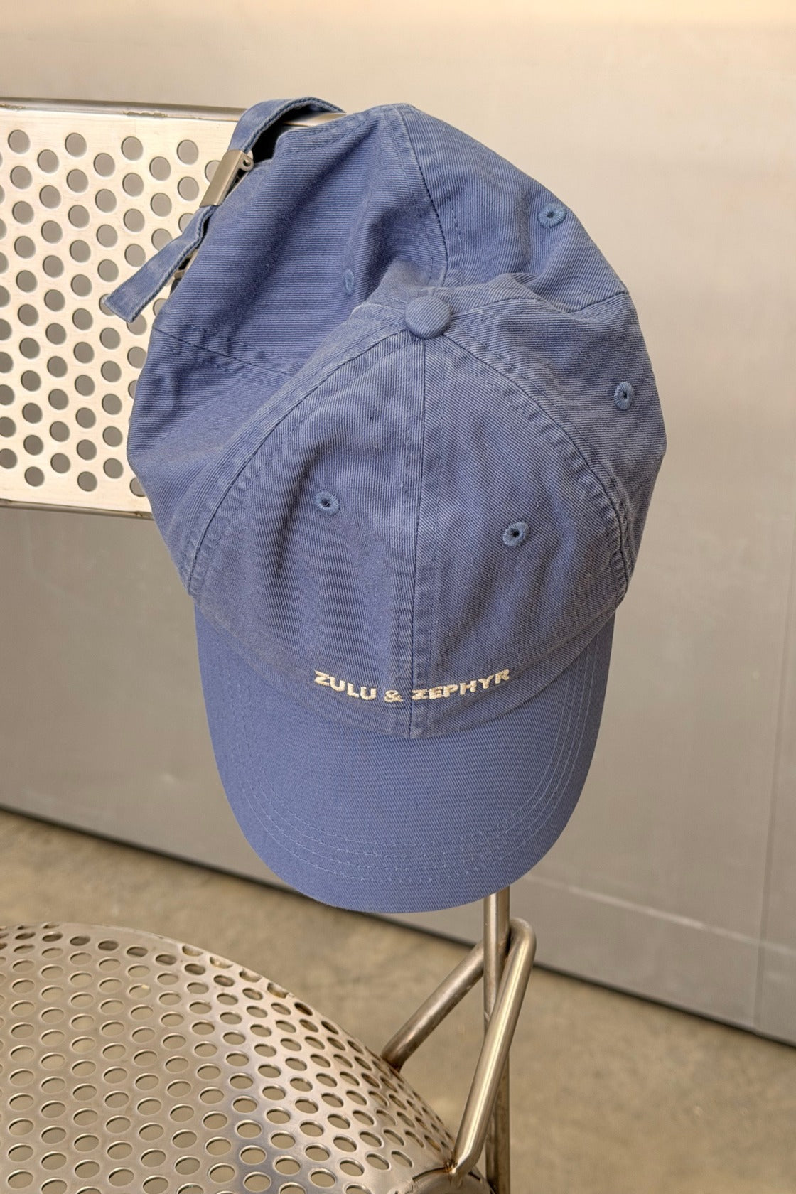 Canvas Cap // Denim Blue