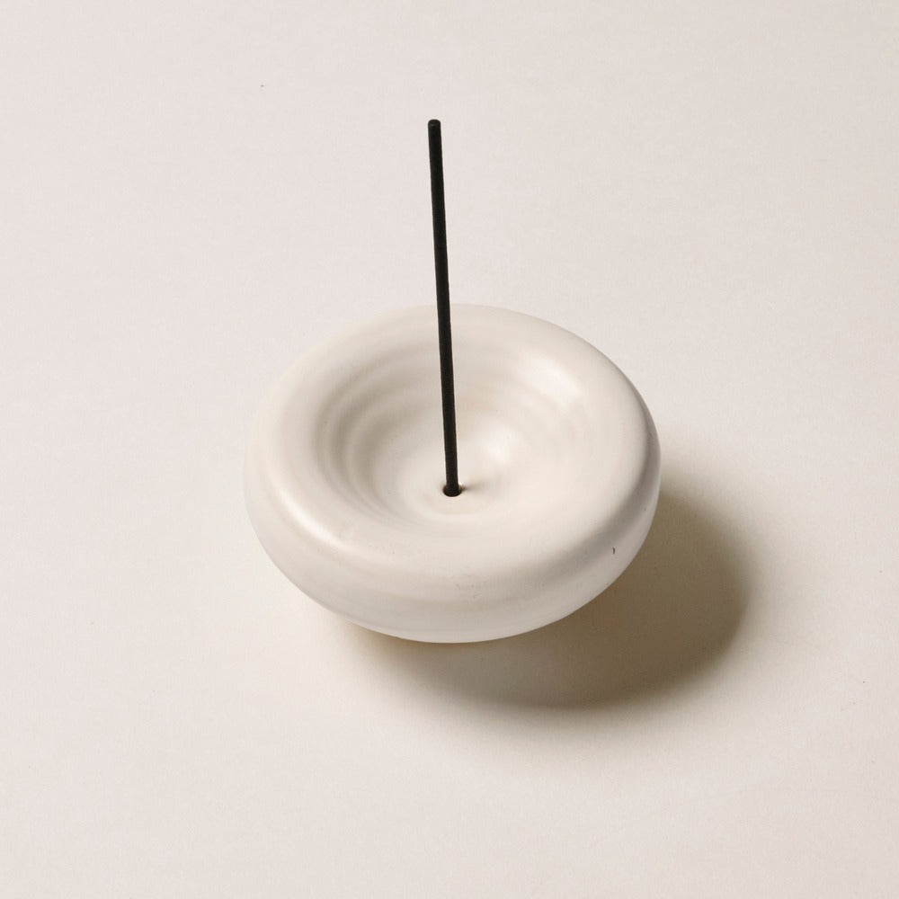 The Vessel Incense Holder // Cream