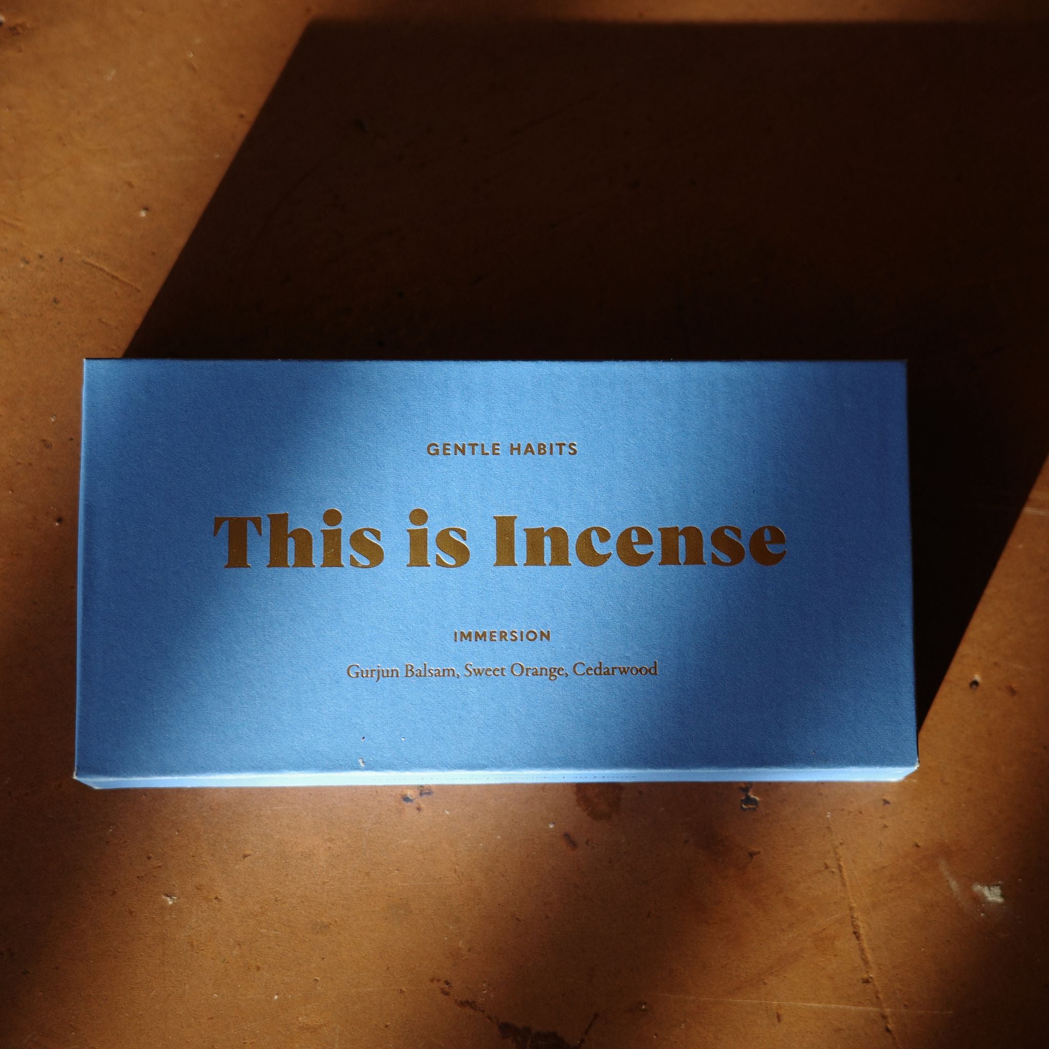 This is Incense // Immersion
