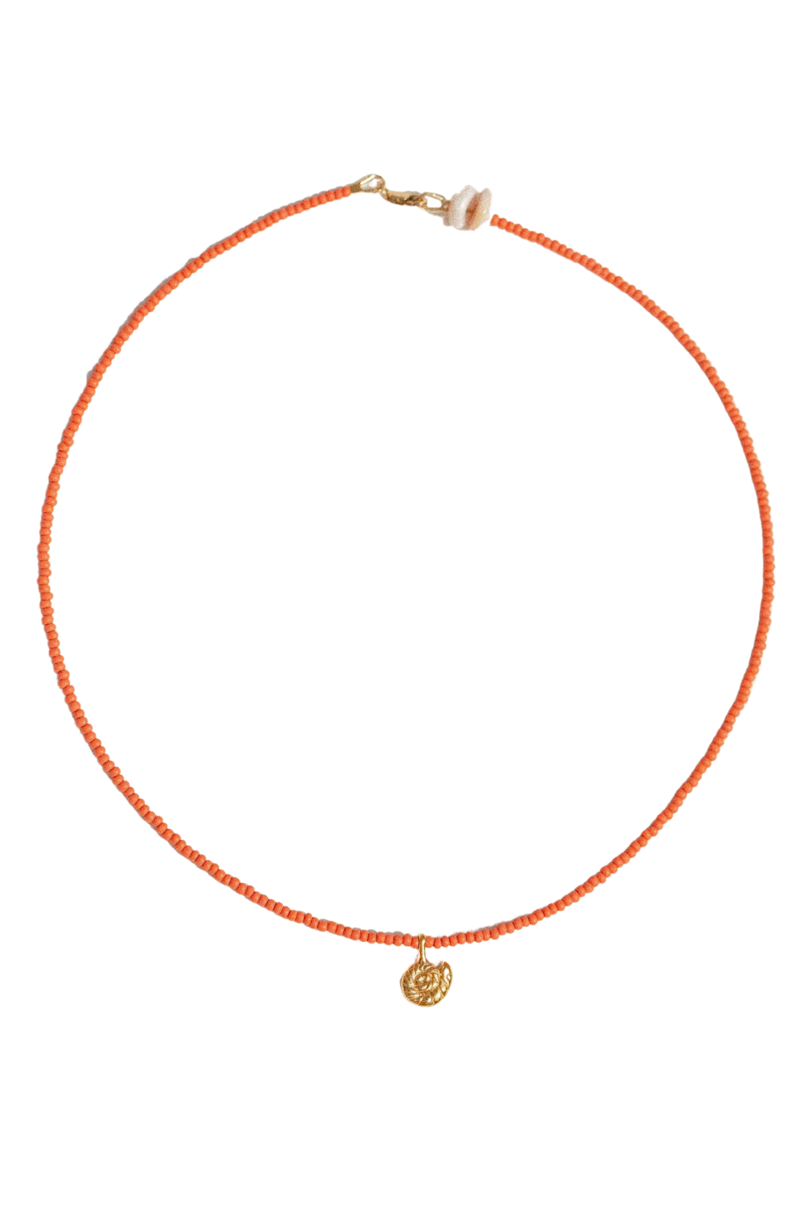 Endless Summer Necklace // Coral