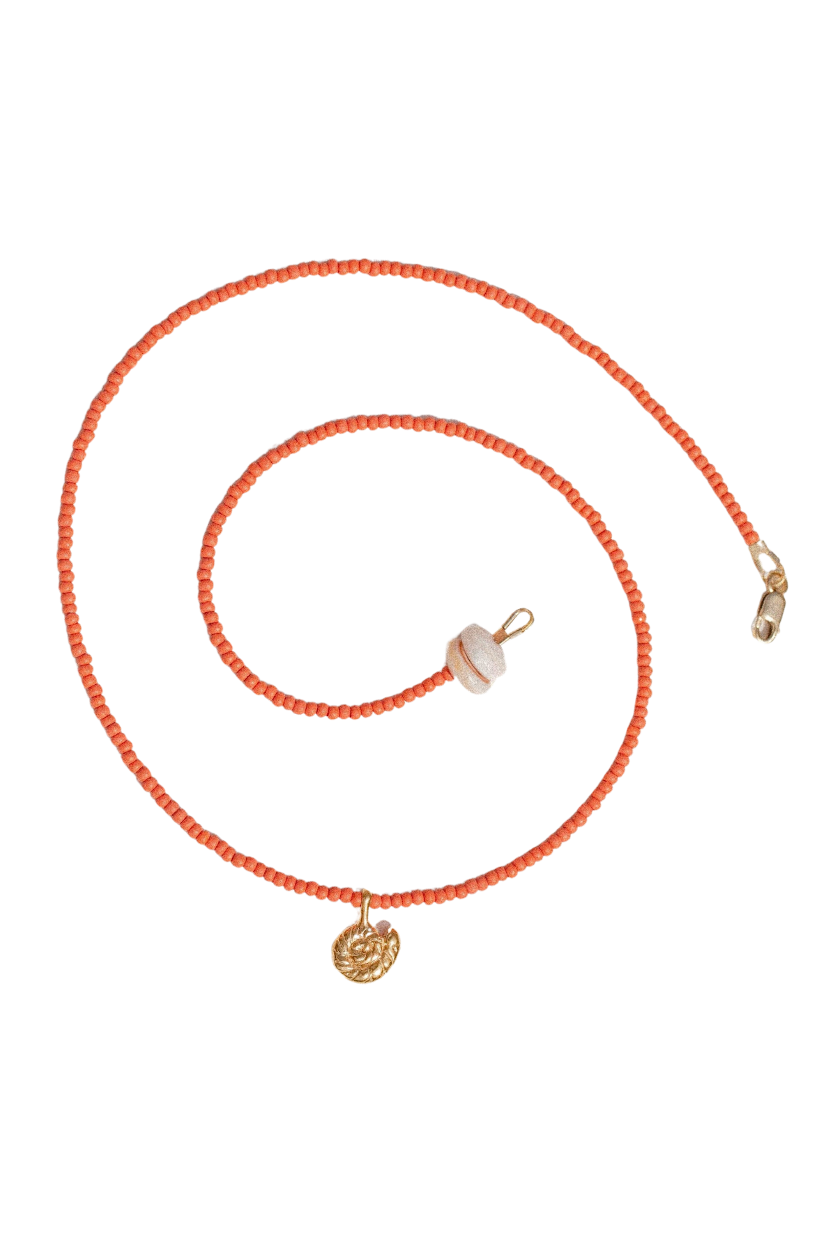 Endless Summer Necklace // Coral