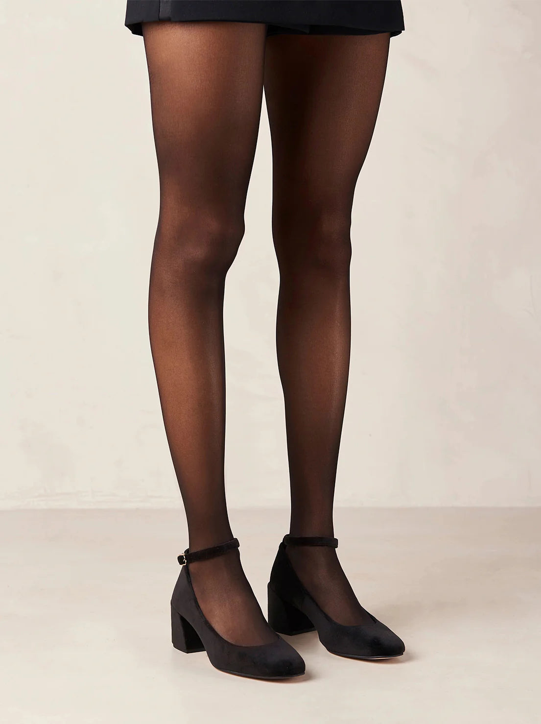 Antoine Pumps // Velvet Black