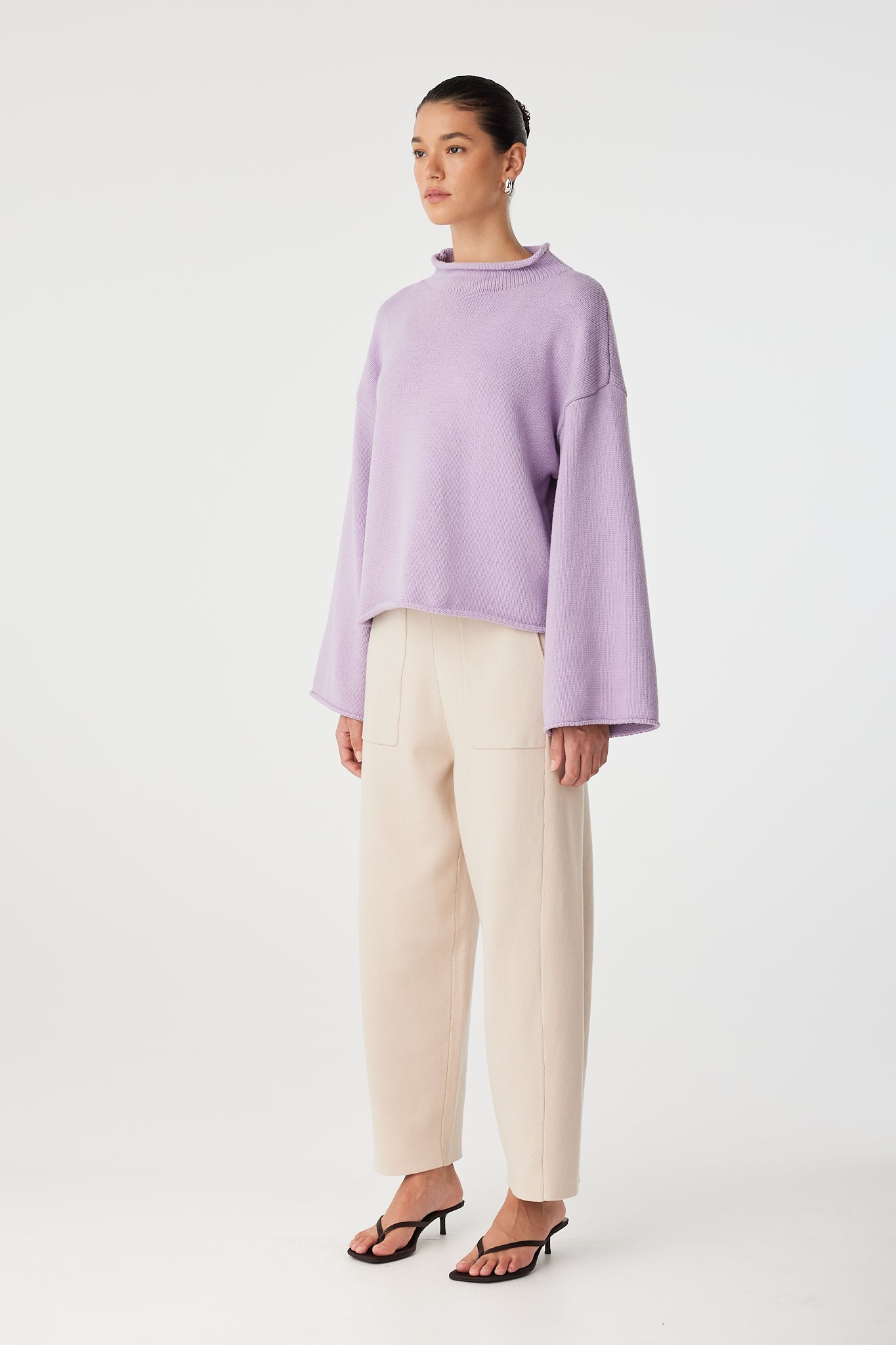 Maeve Sweater // Lilac