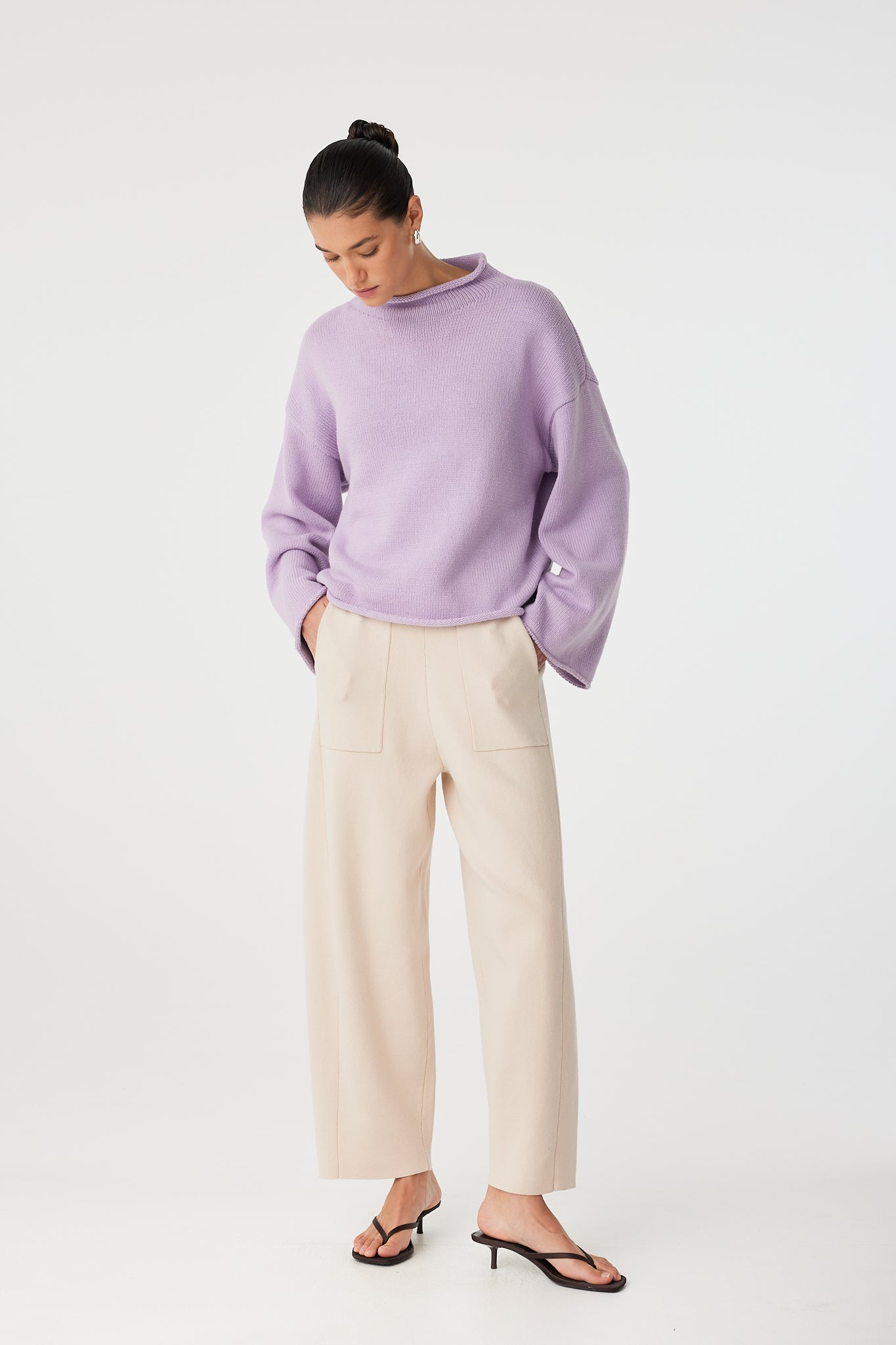 Maeve Sweater // Lilac