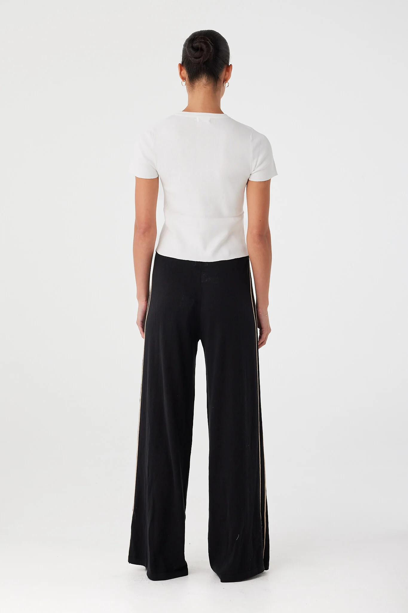 Pippa Pant // Black + Taupe