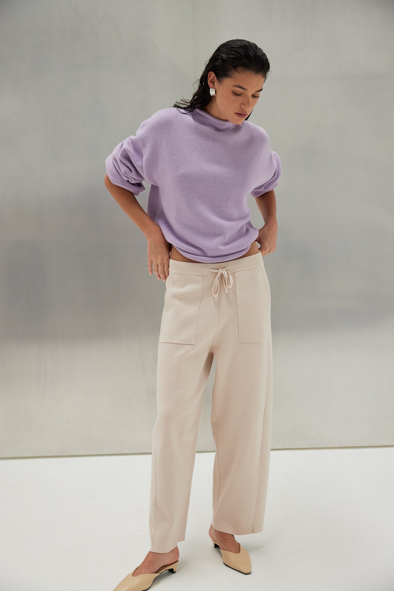 Maeve Sweater // Lilac