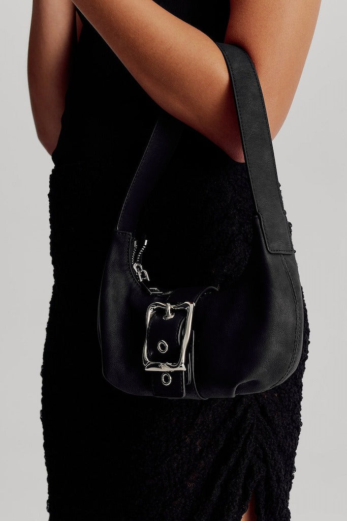 Everyday Mini Baguette Bag // Black