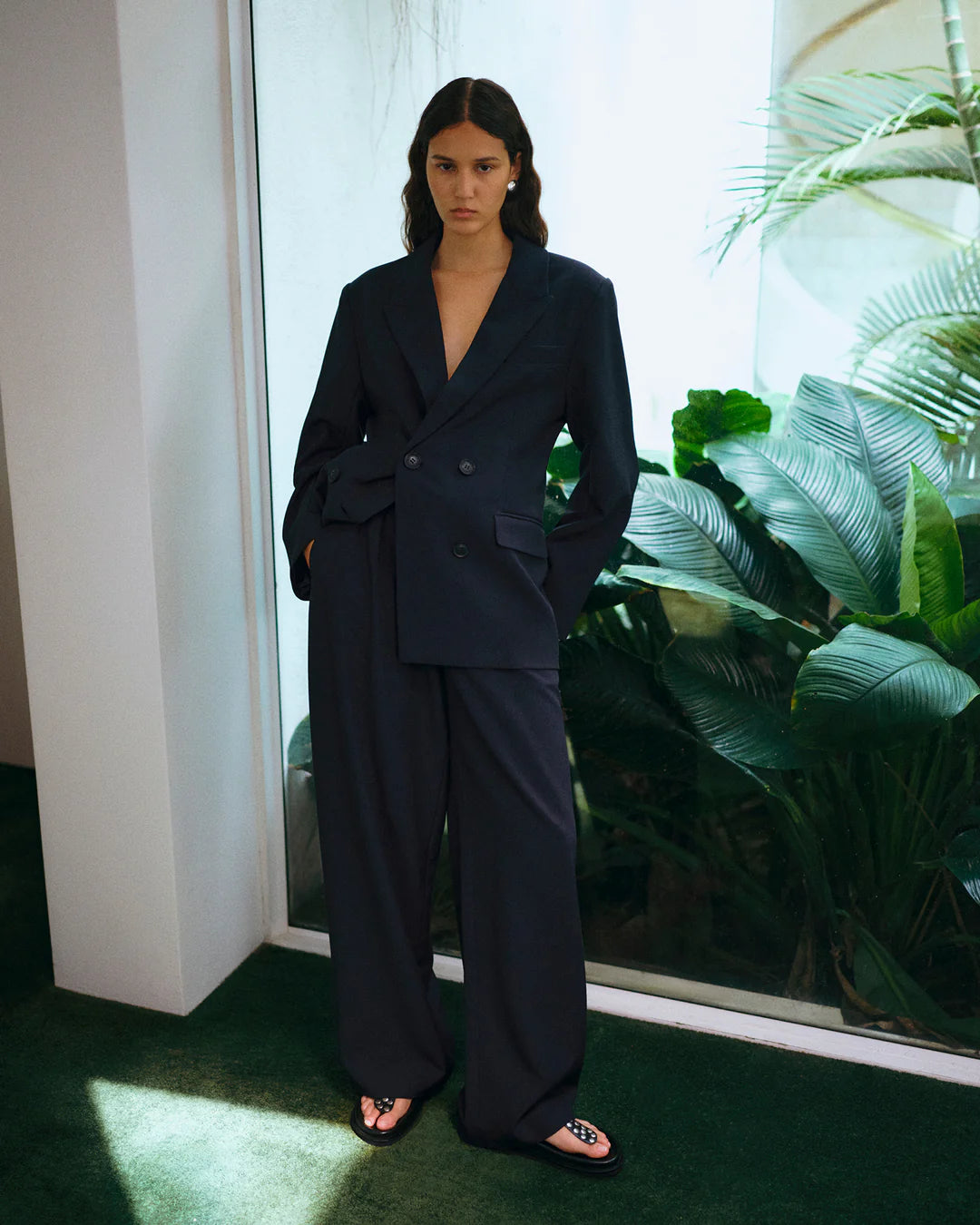 Brady Suit Pant // Navy