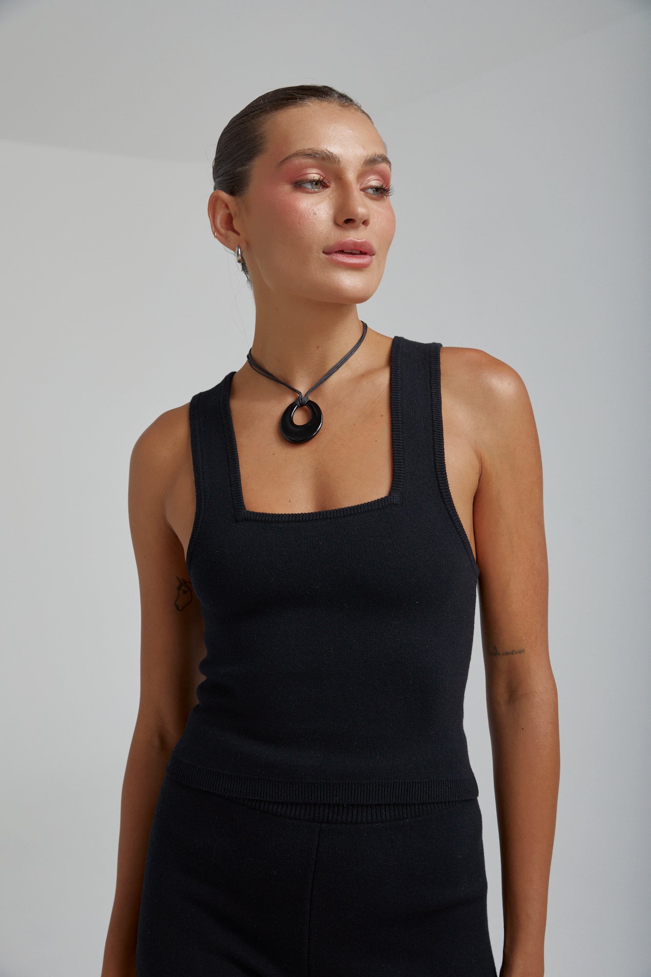 Knit Tank // Black