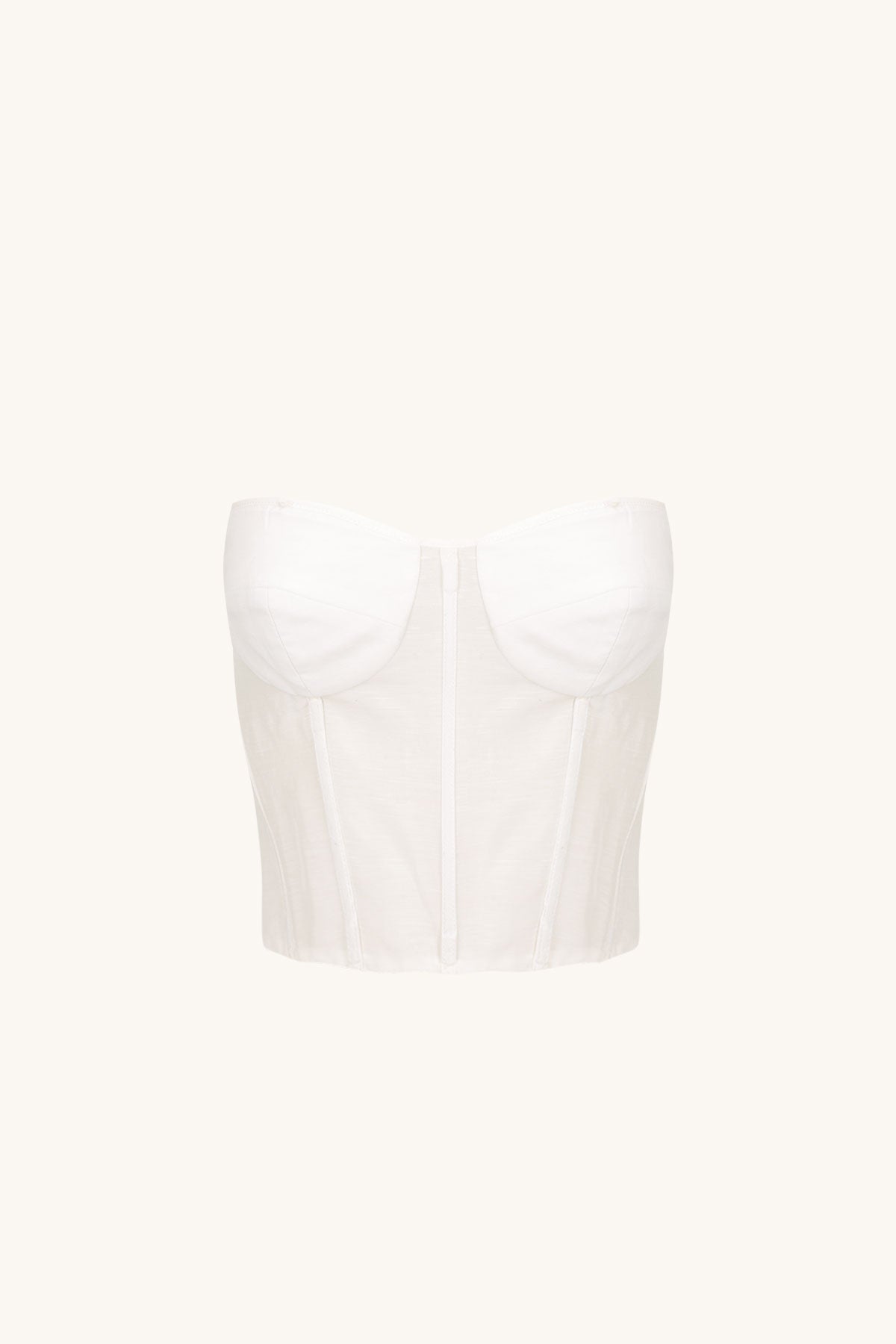 Celeste Strapless Corset // Ivory