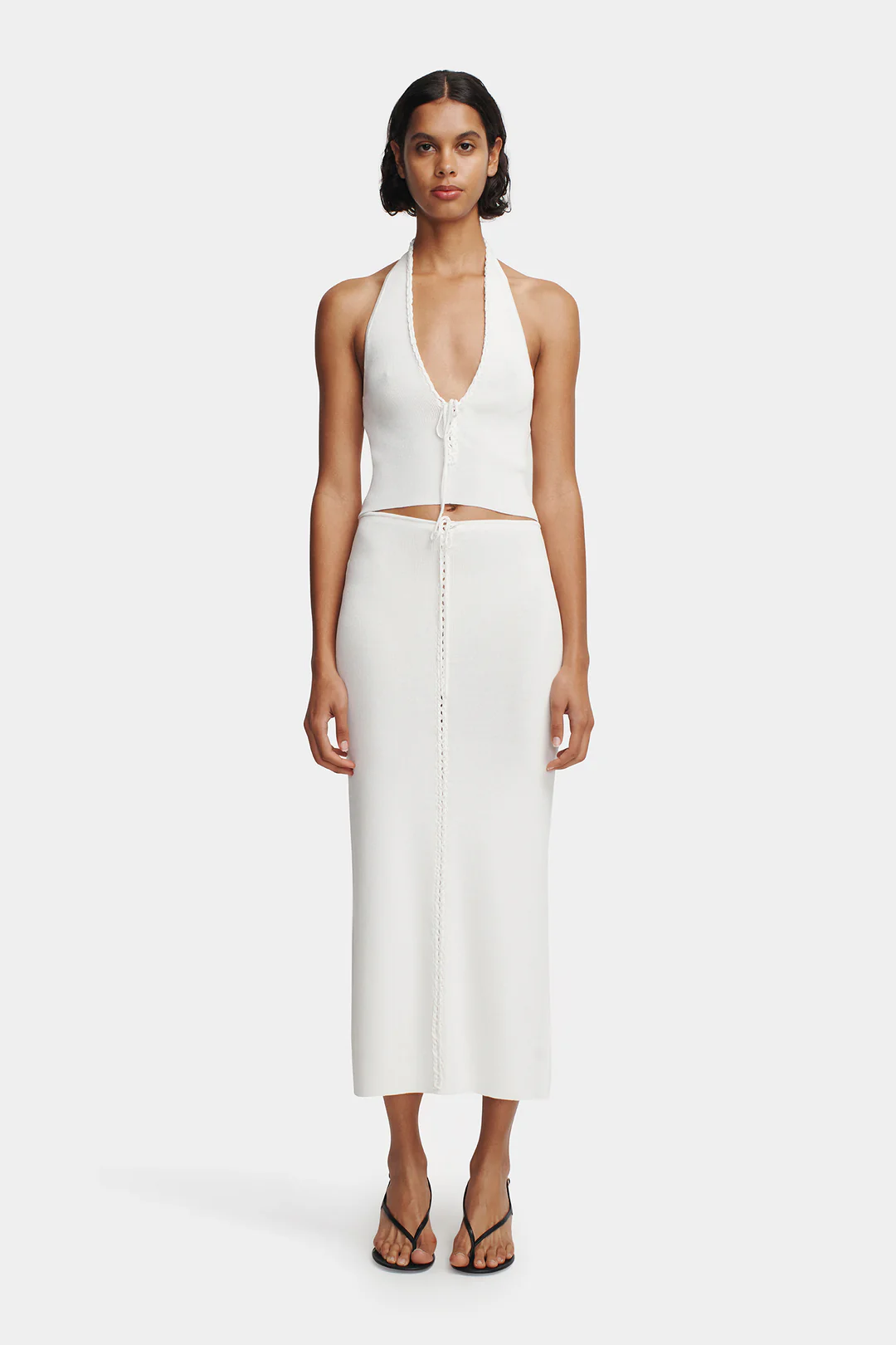 Ciao Knit Halter //Ivory