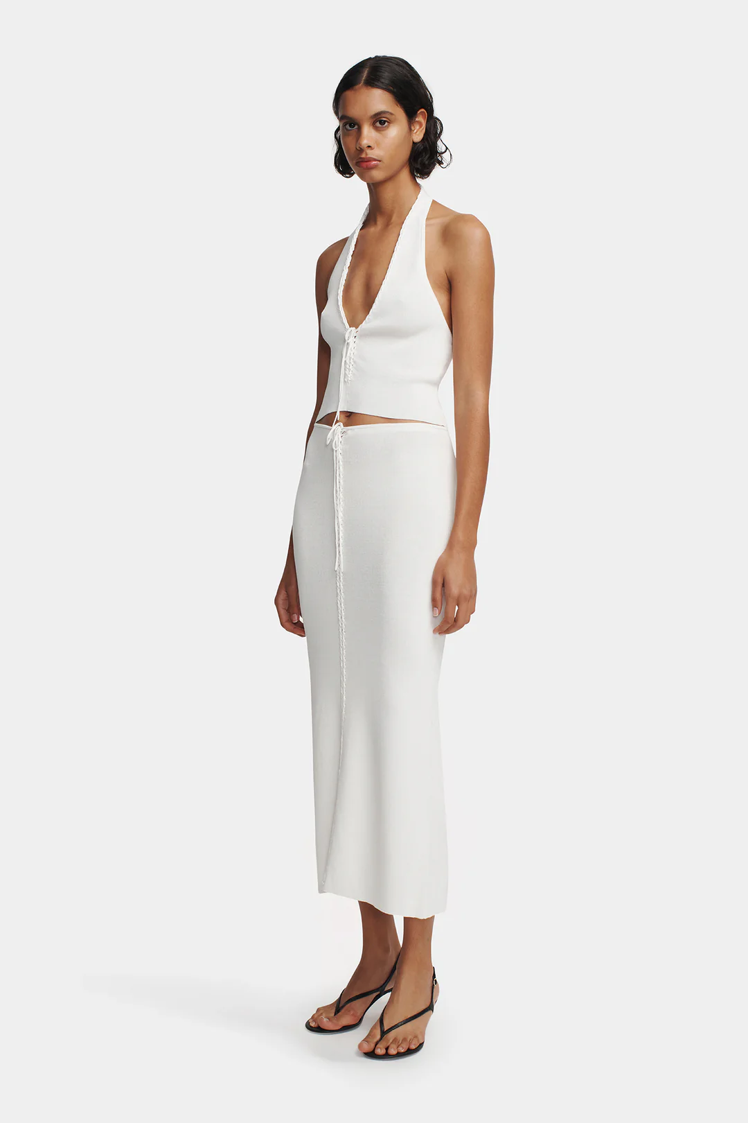 Ciao Knit Halter //Ivory