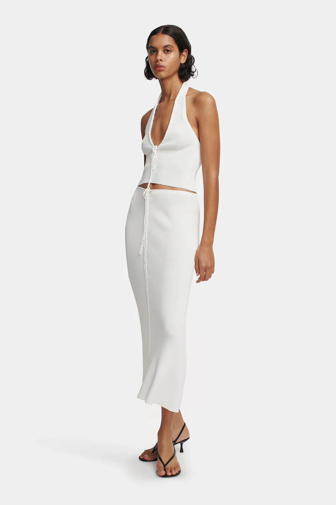 Ciao Knit Halter //Ivory