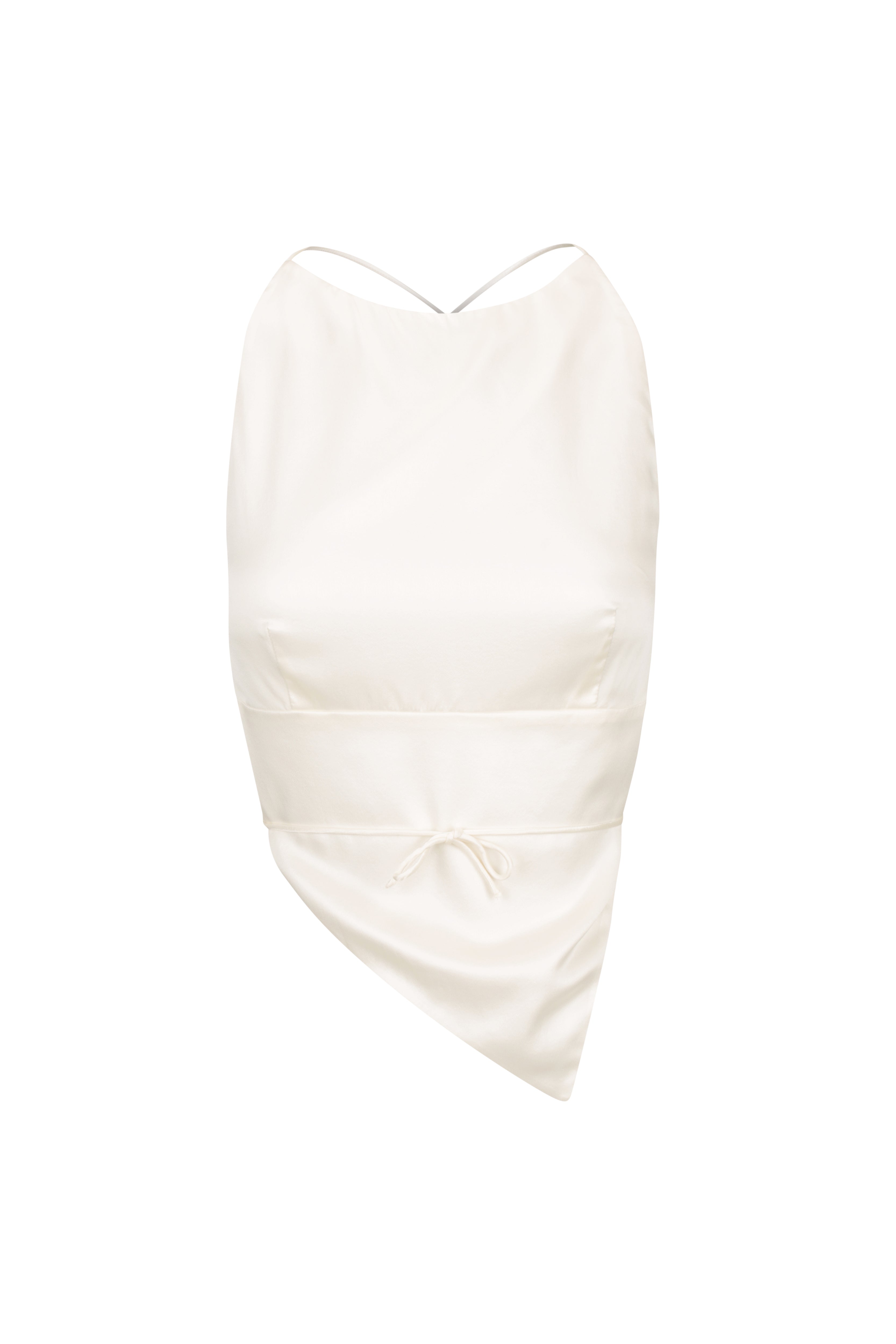 Clove Halter Top // Ivory