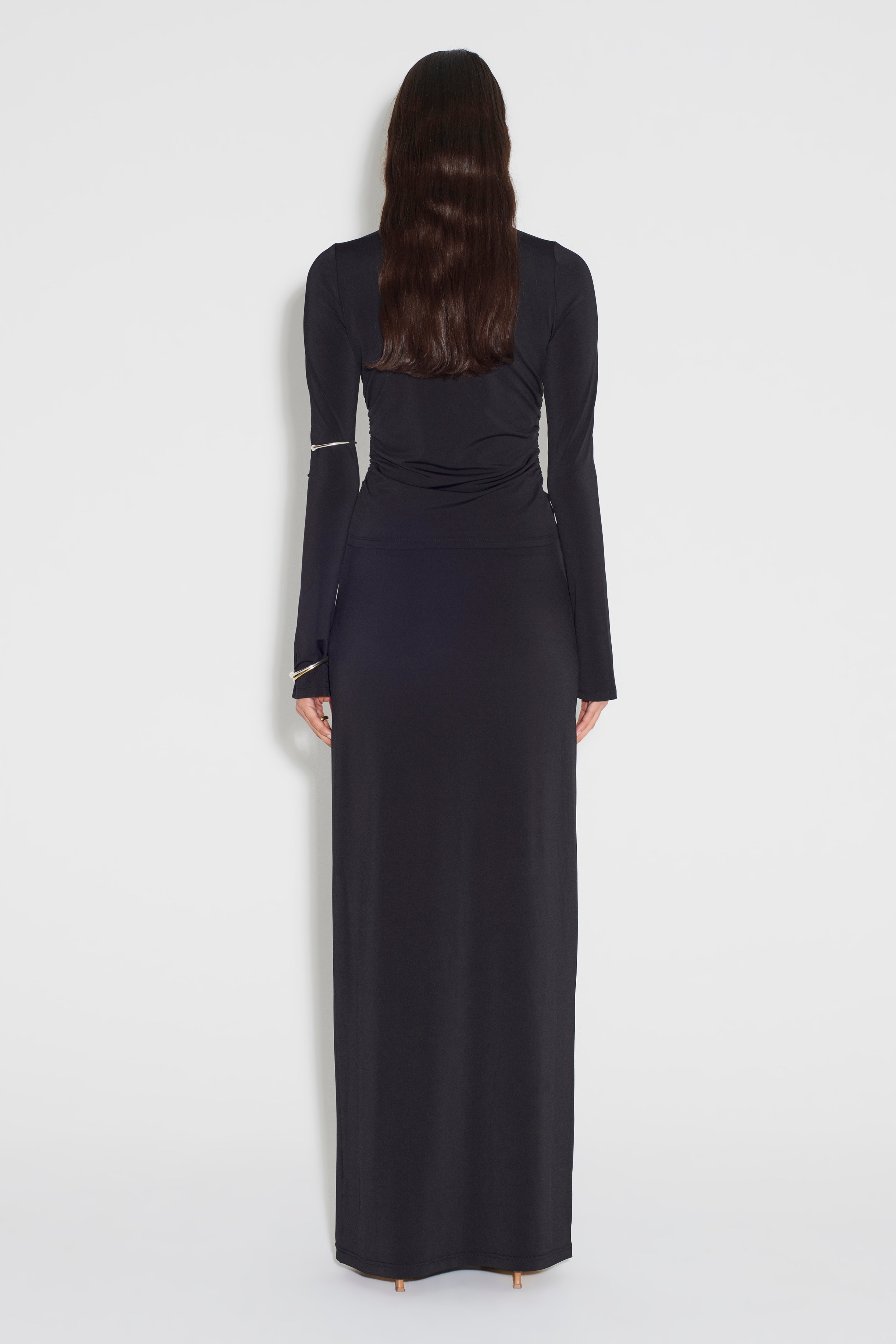 Tina Jersy Skirt // Black