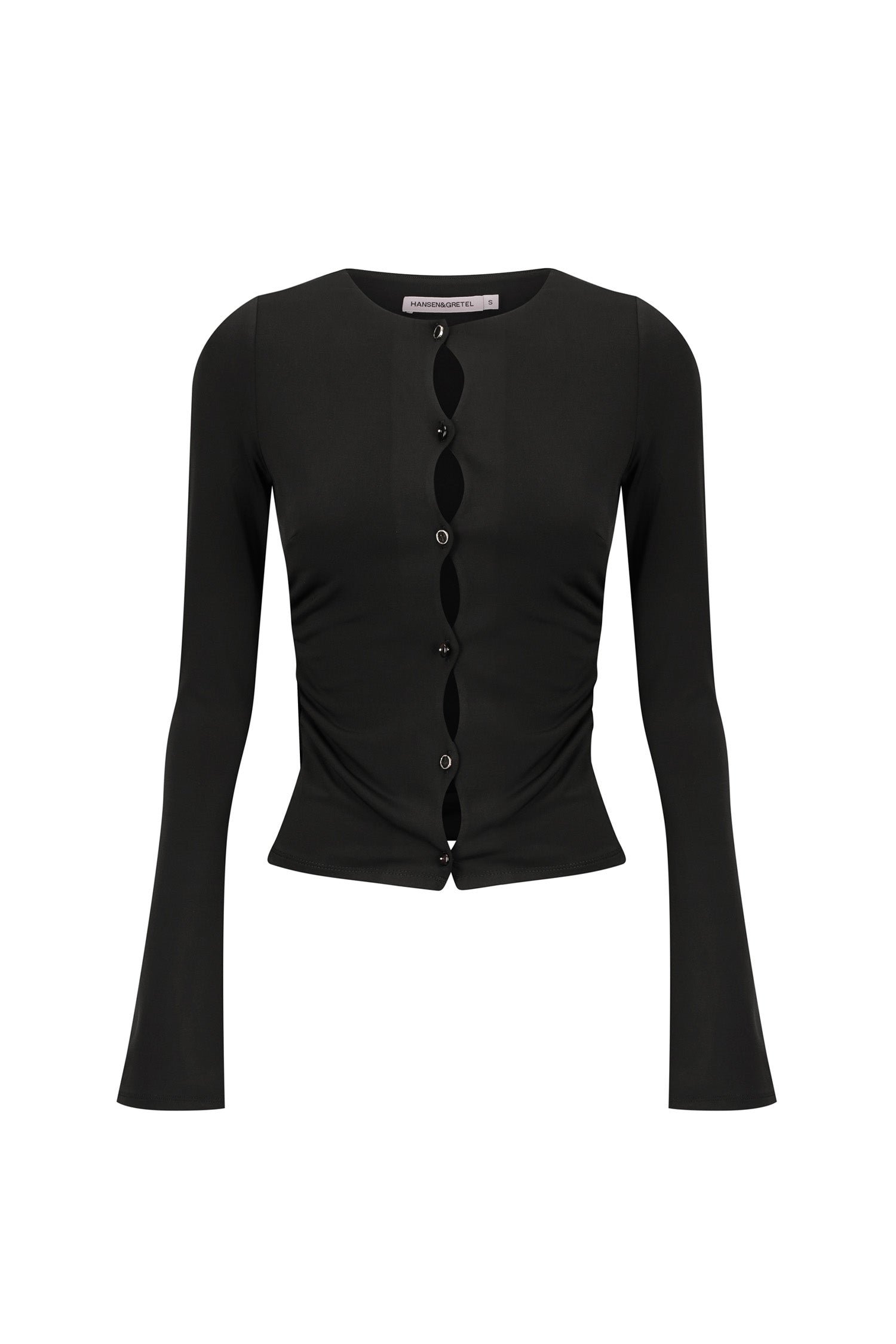 Eileen Jersey Top // Black