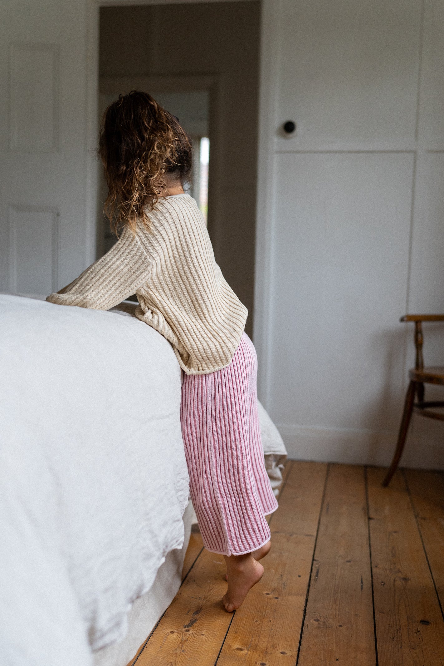Essential Knit Jumper // Biscuit