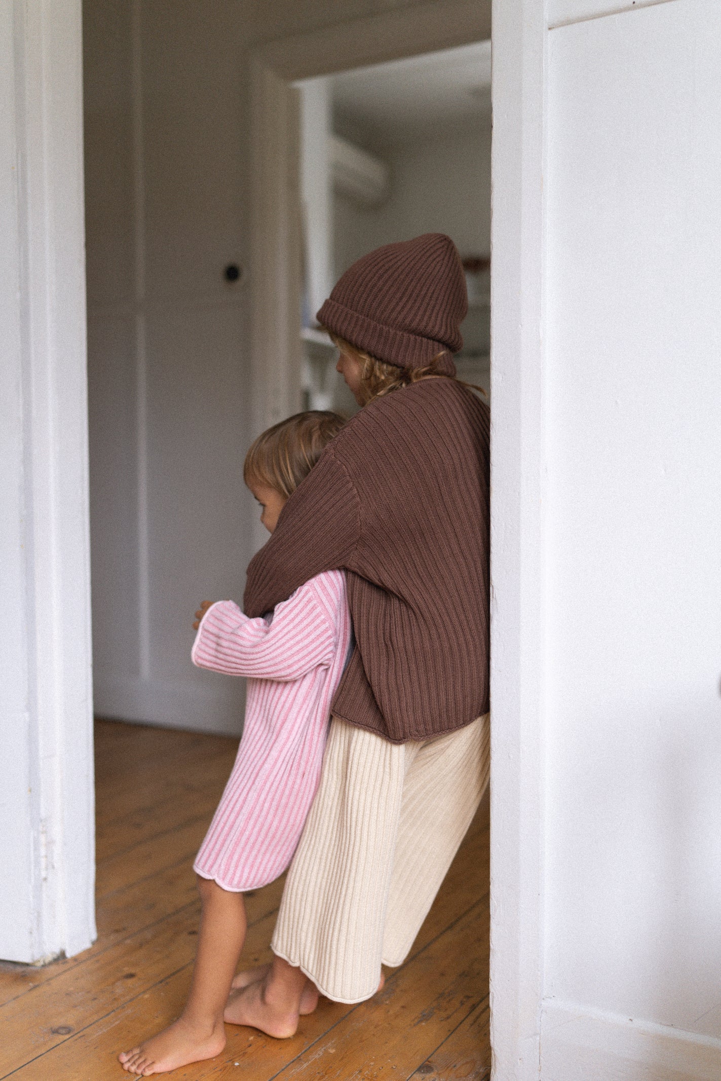 Essential Knit Pants // Biscuit