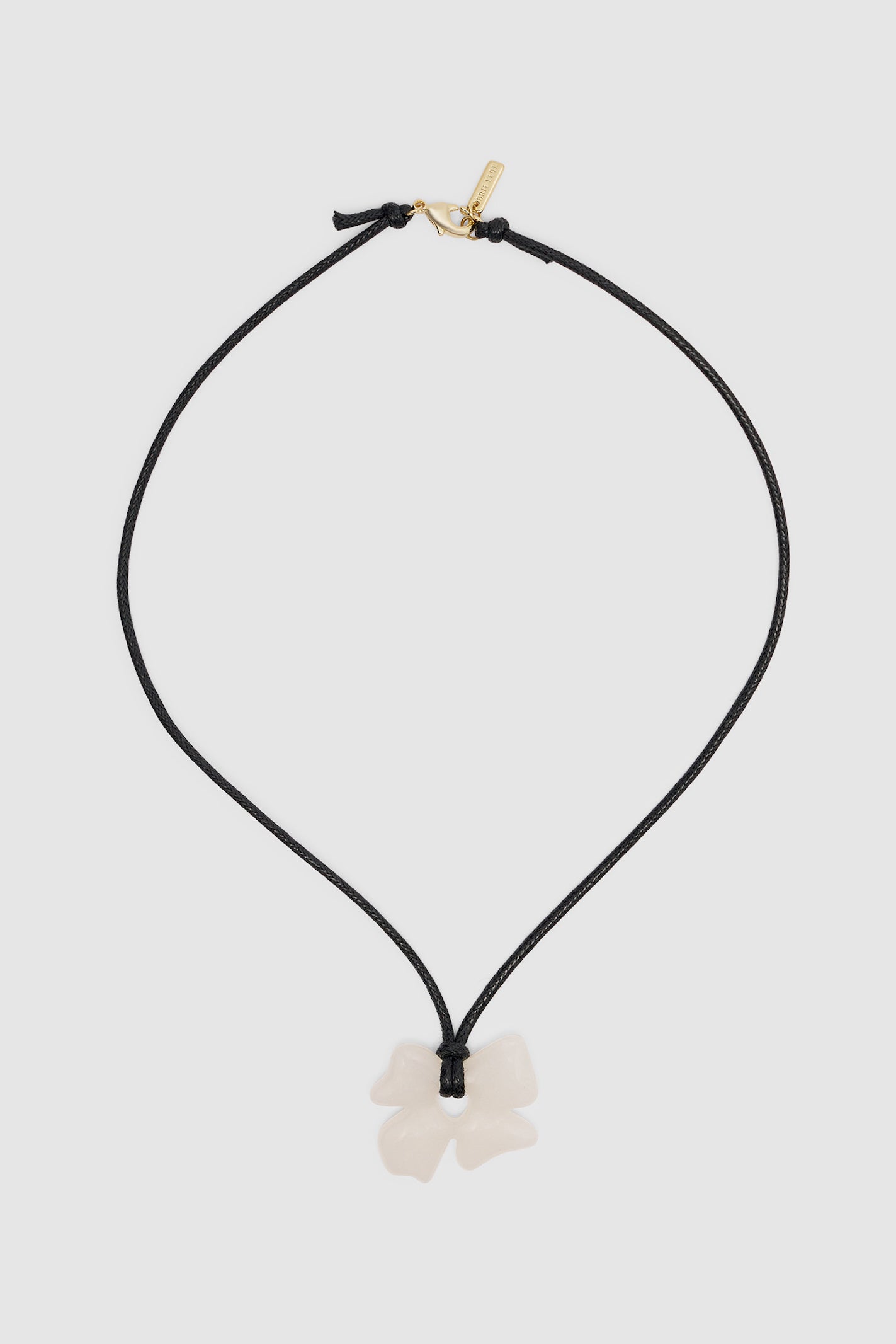 Glass Flower Pendent // Clear