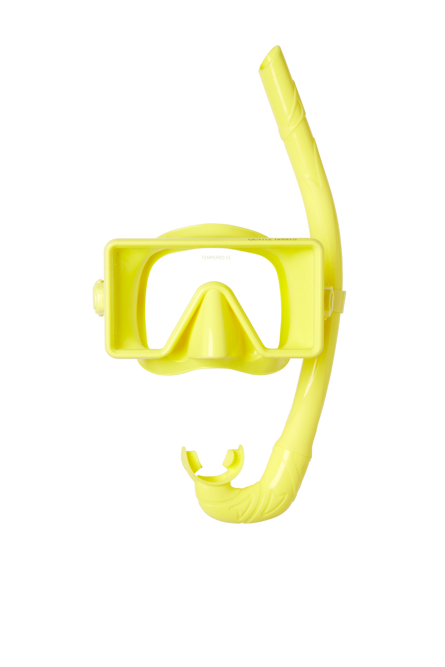 Barbados Dive Mask and Snorkel // Lemon