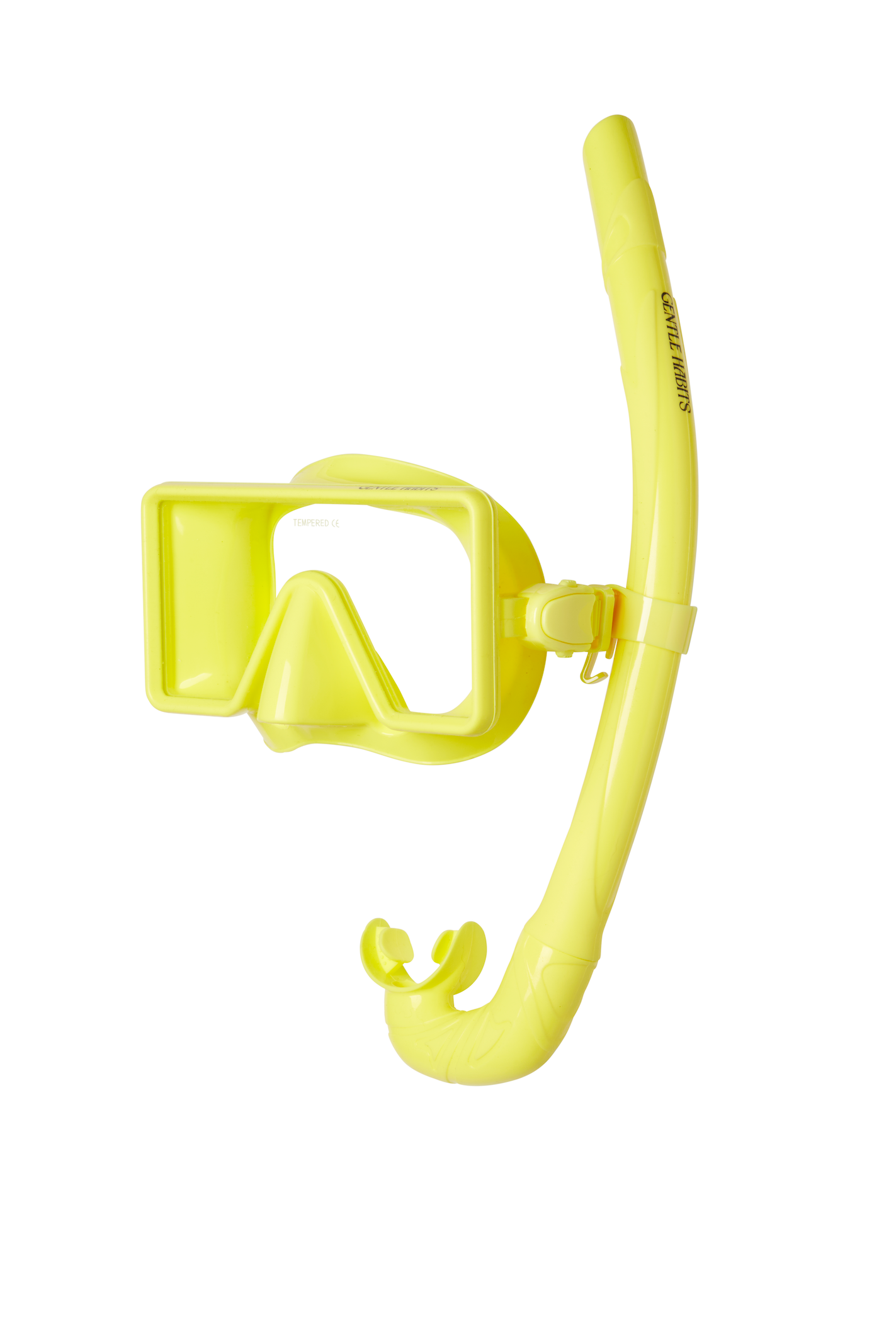 Barbados Dive Mask and Snorkel // Lemon