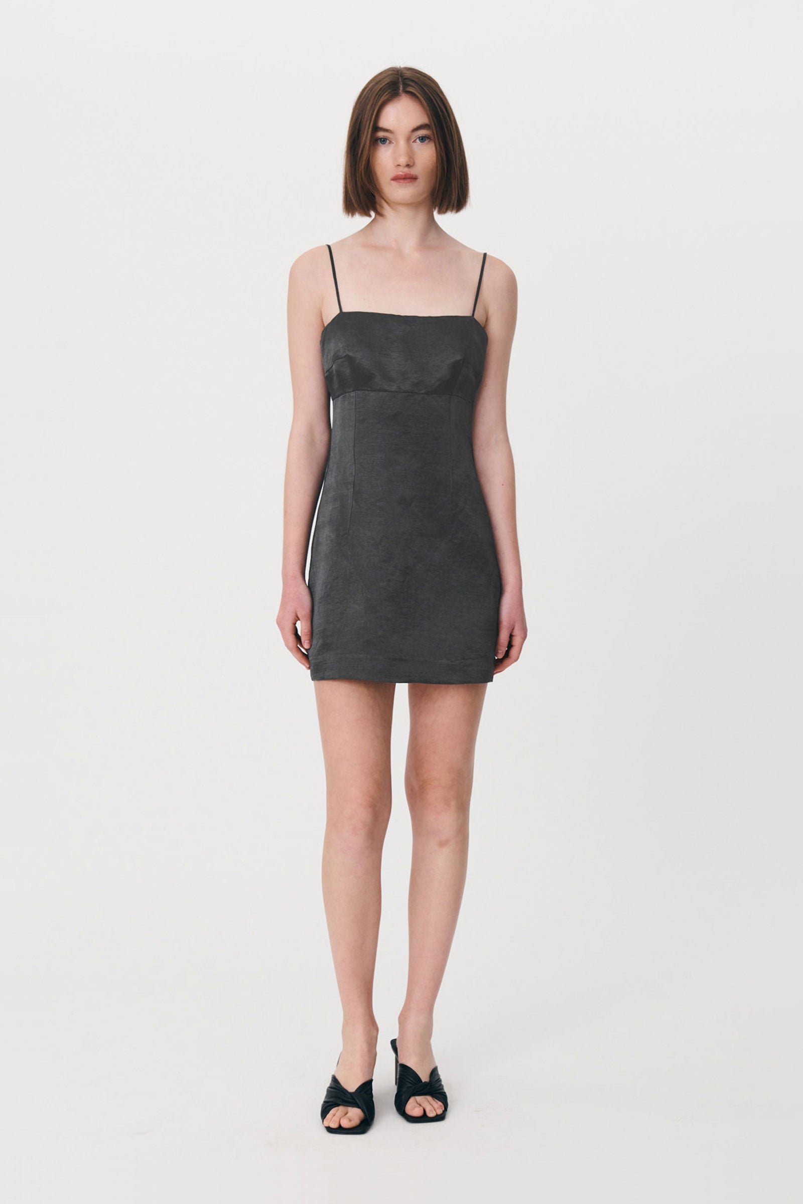 Gwen Silk MIni Dress // Iron