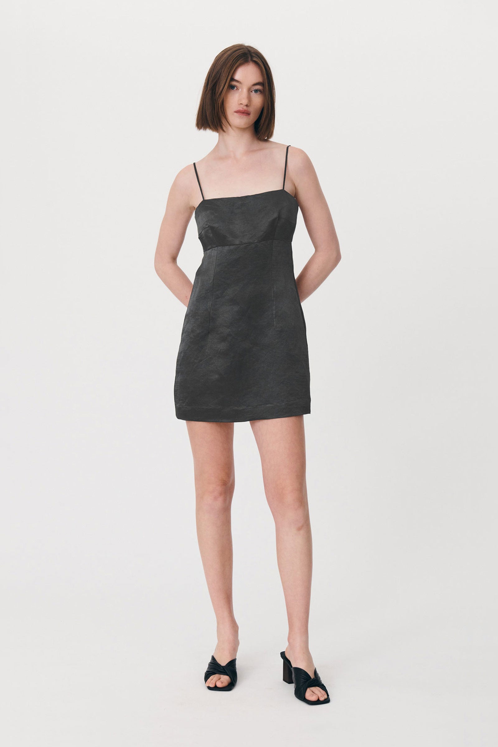 Gwen Silk MIni Dress // Iron