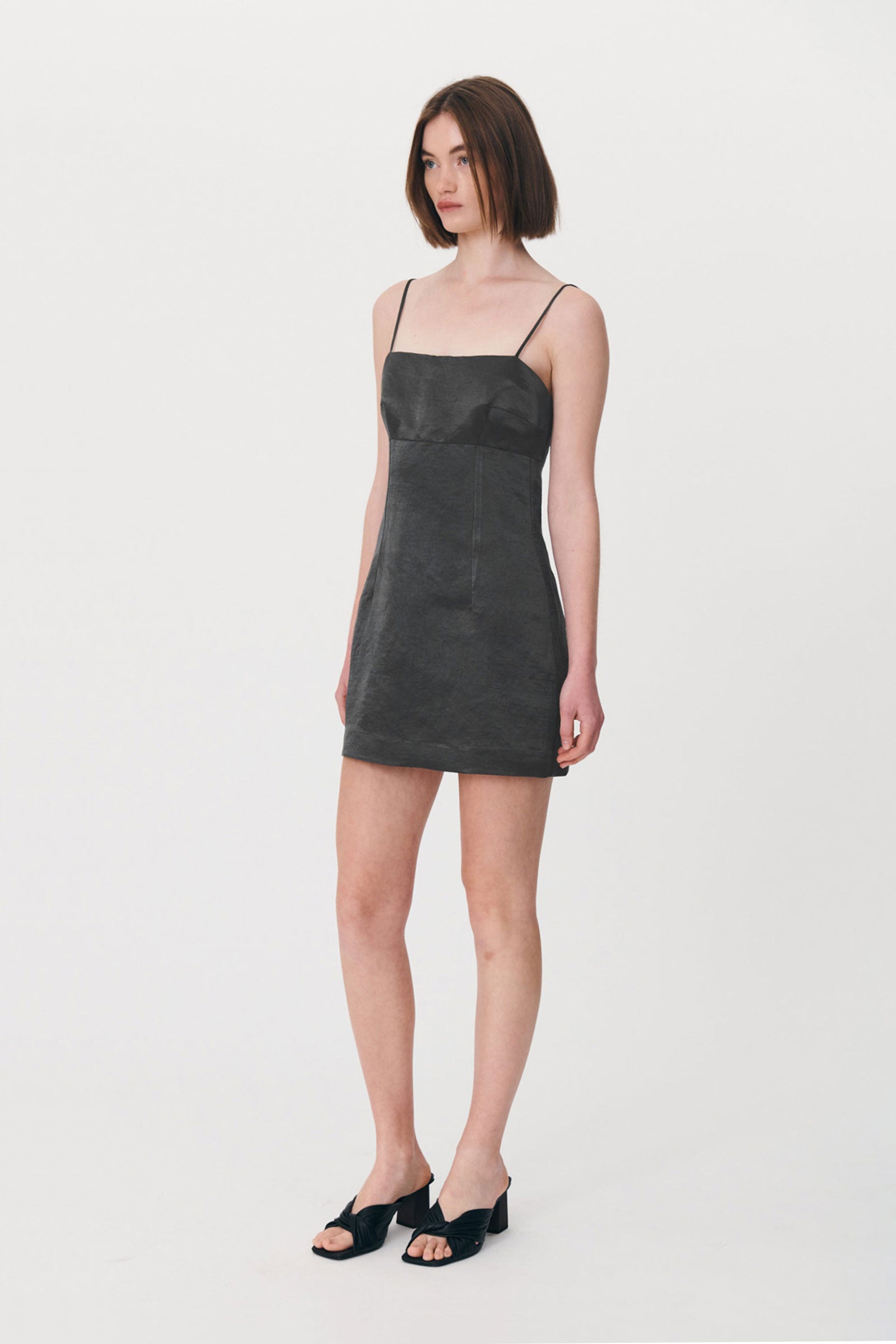 Gwen Silk MIni Dress // Iron