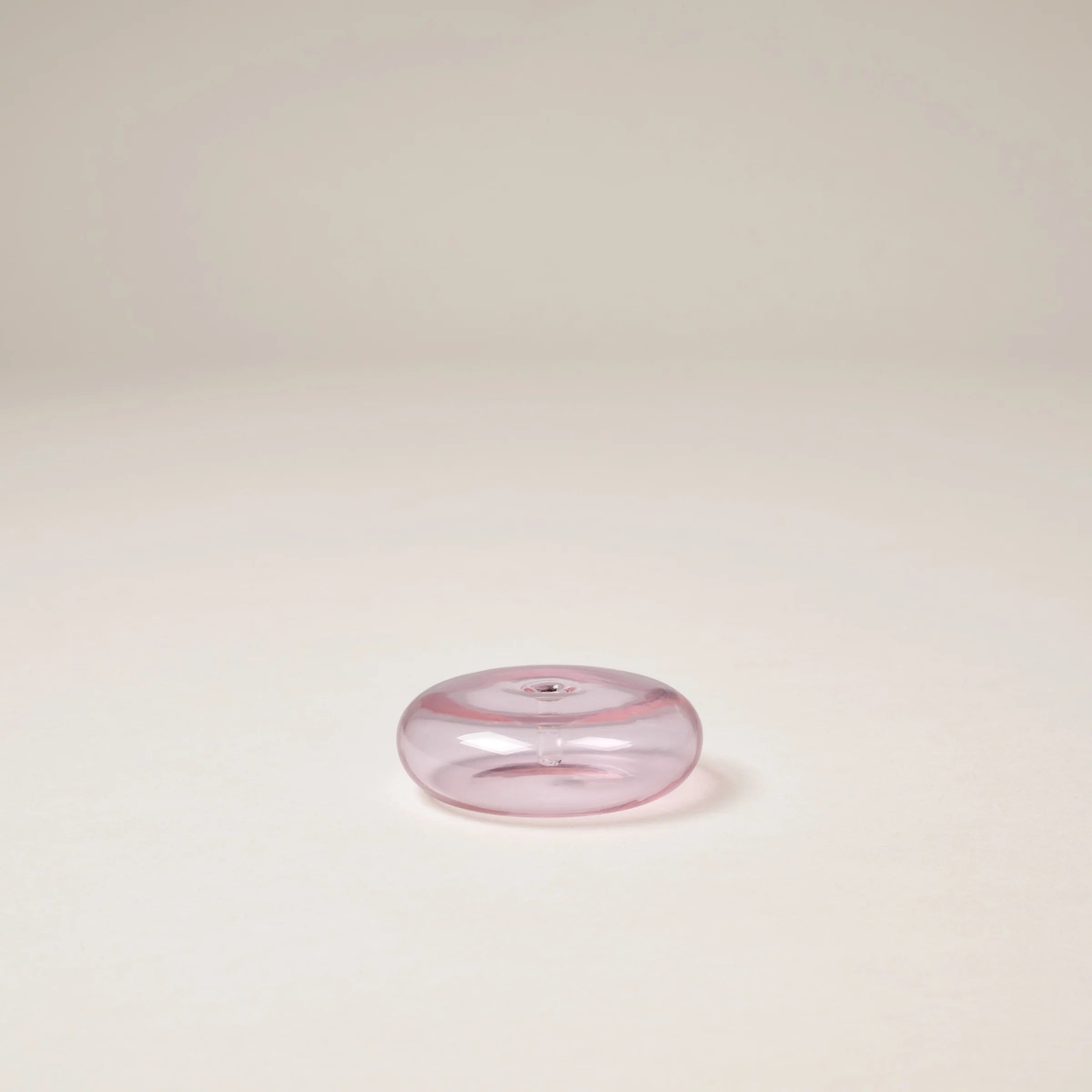 Glass Vessel Incense Holder // Pink