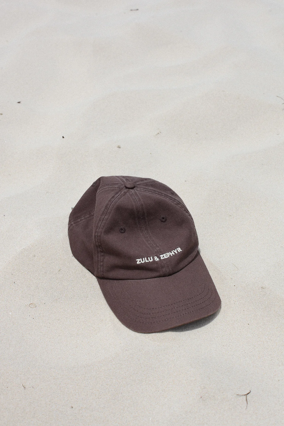 Zulu & Zephyr Canvas Cap // Cocoa