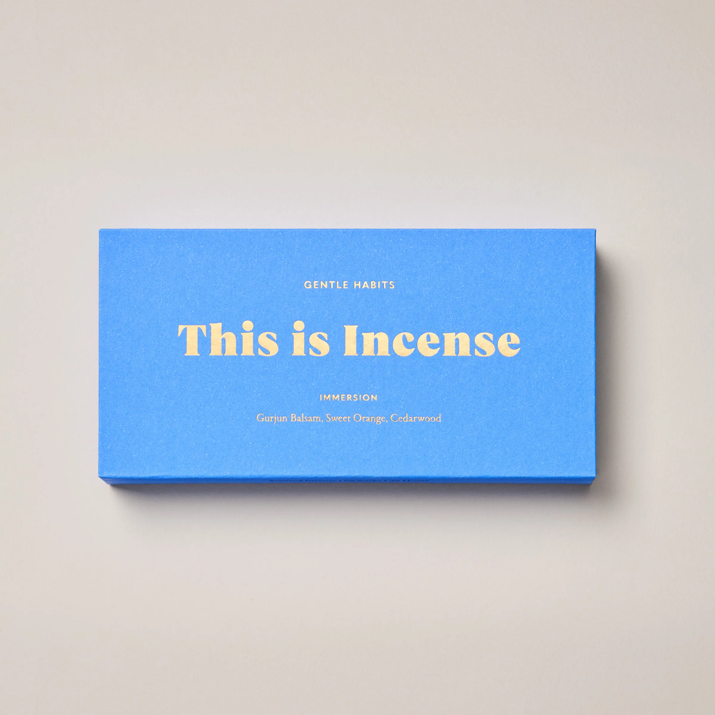 This is Incense // Immersion