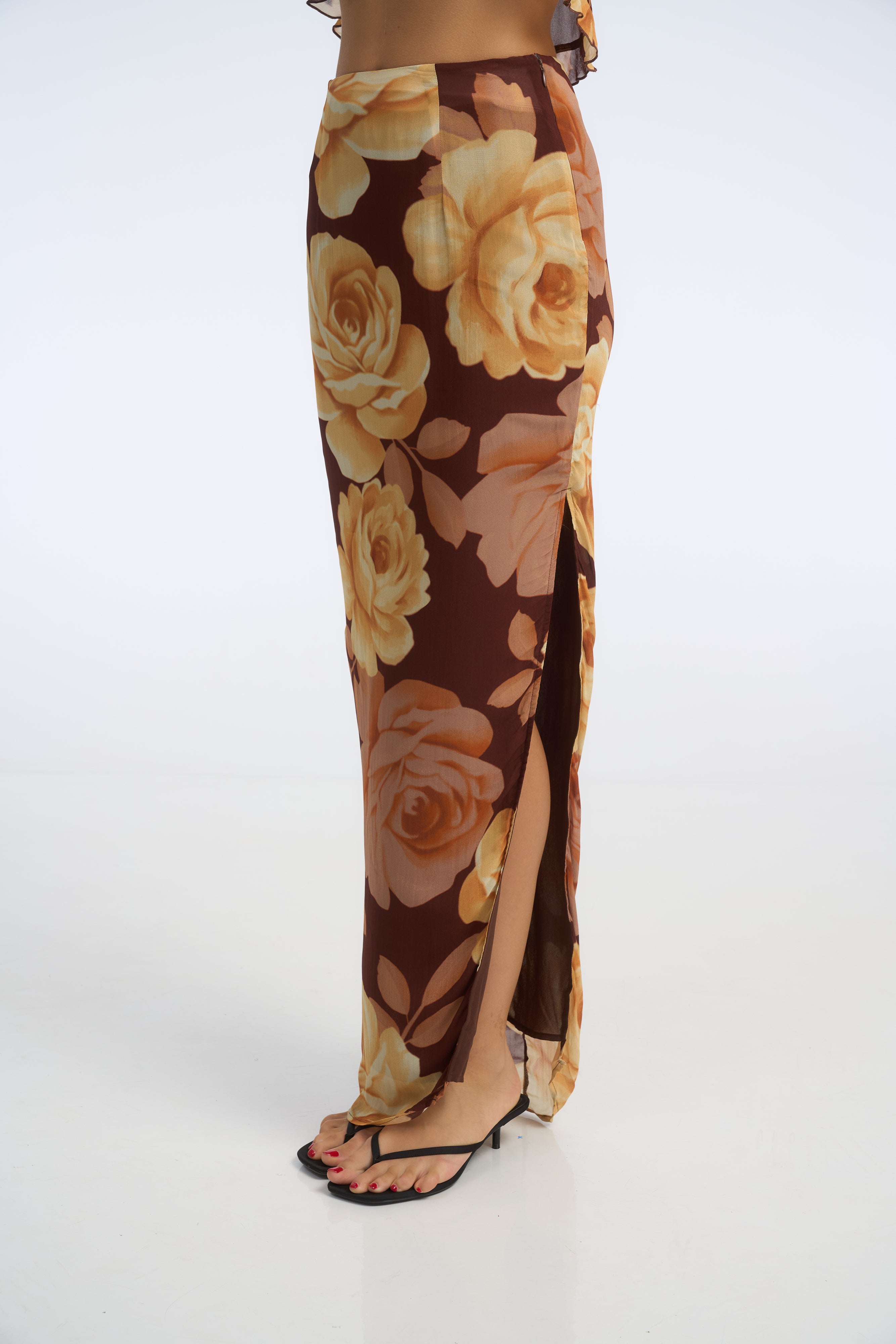 Rosemary Maxi Skirt // Maple Floral