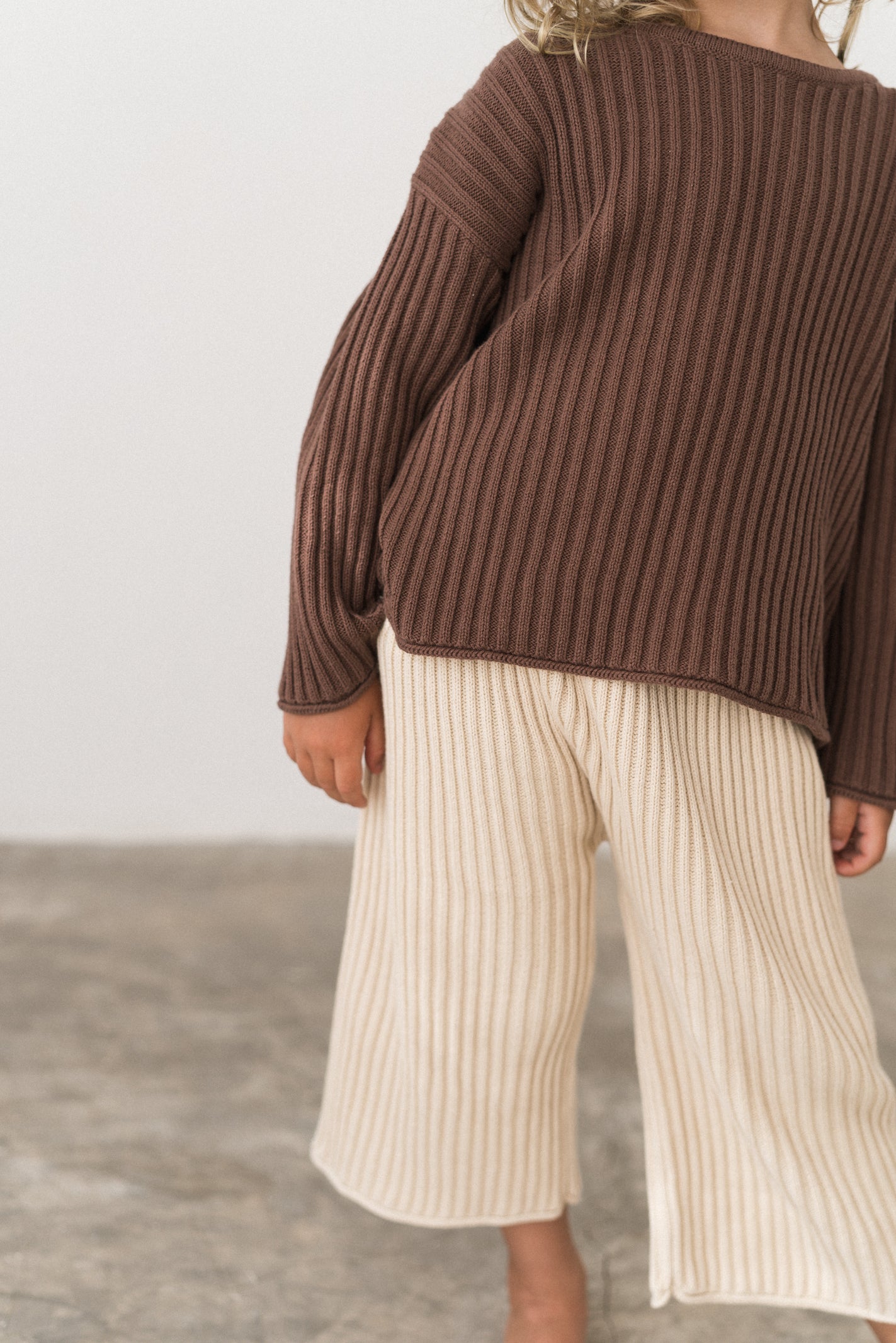 Essential Knit Pants // Biscuit