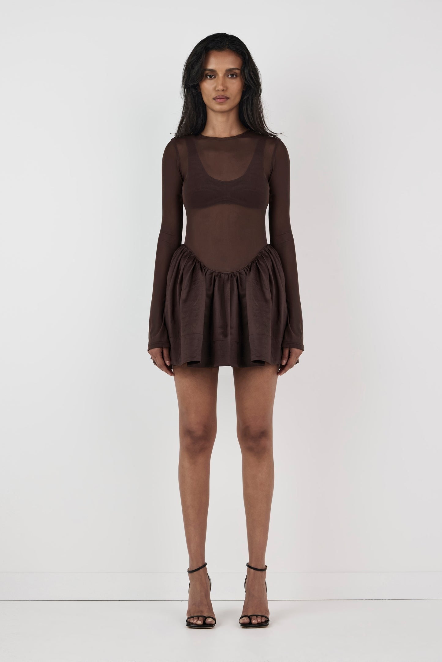 Kita Mini Dress // Chocolate