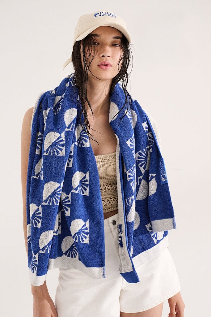 Saturnia Towel // Sea Blue